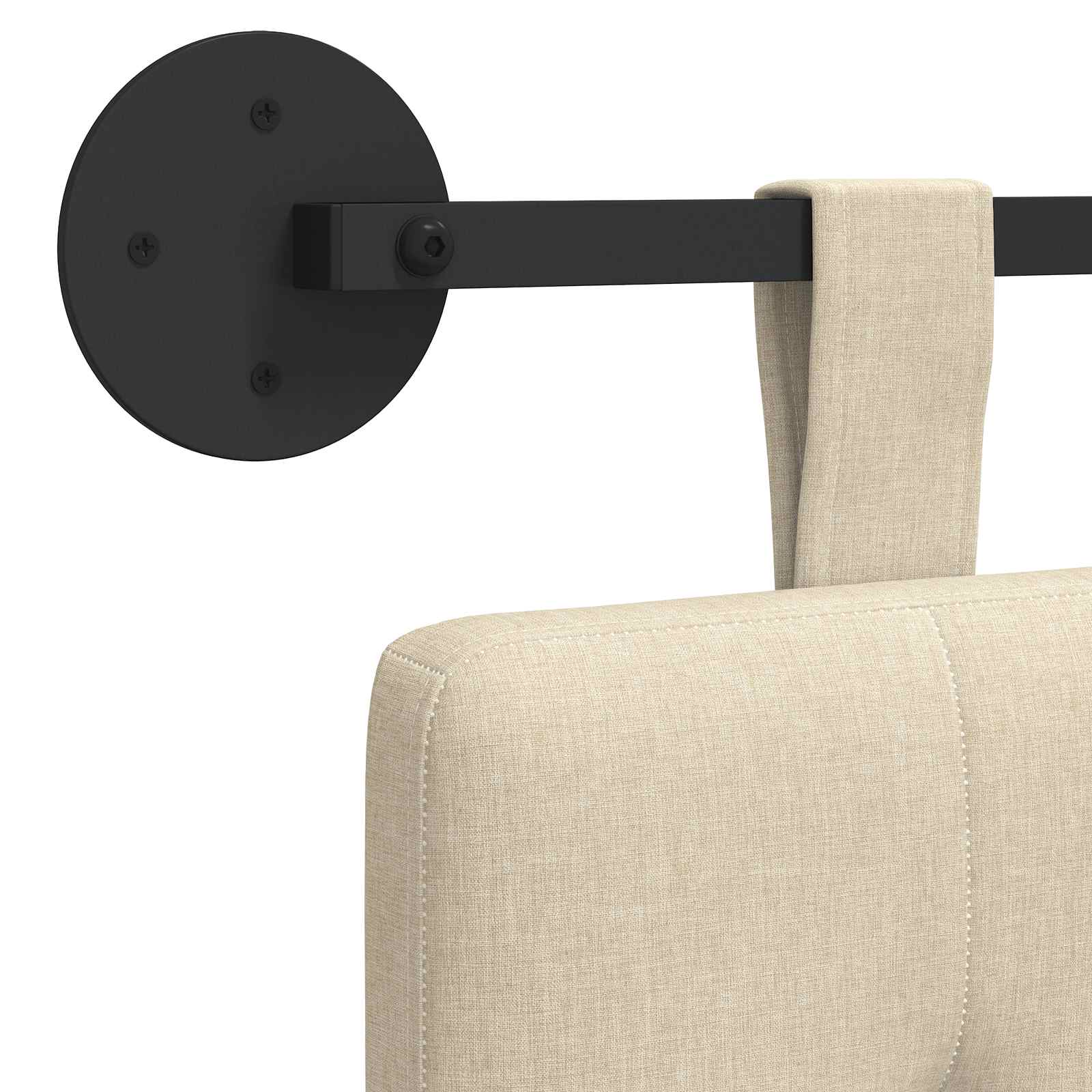 Hangend hoofdbord Stof is nu te koop bij PeponiXL, paradijselijk wonen!