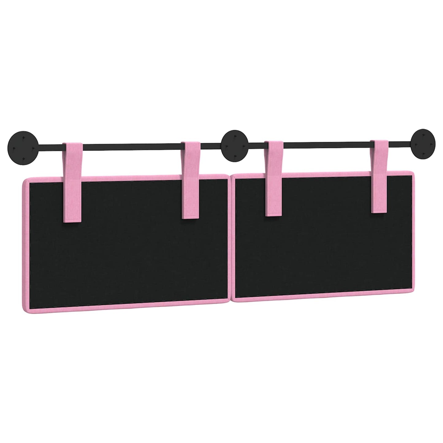 Hangend hoofdbord Roze Stof is nu te koop bij PeponiXL, paradijselijk wonen!