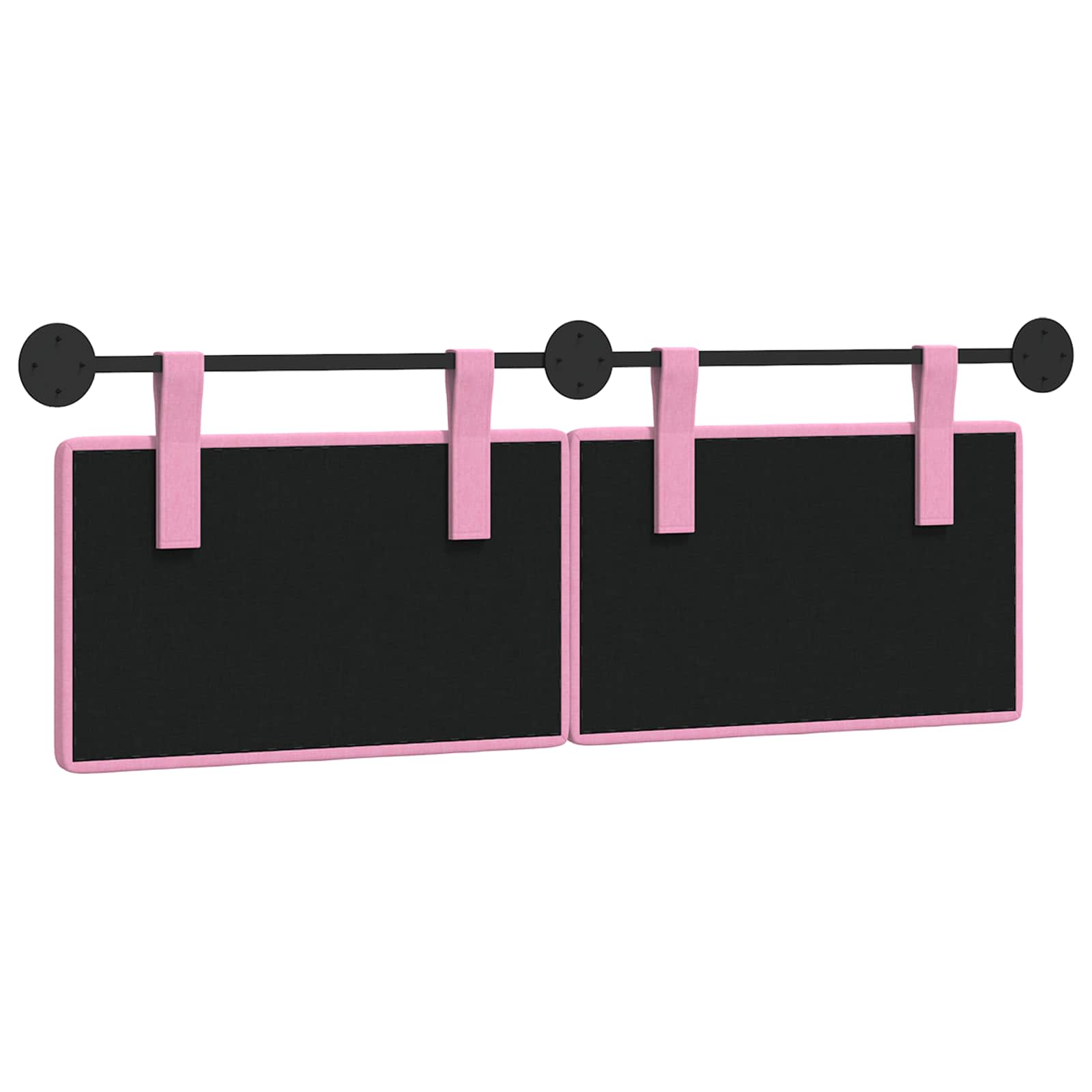 Hangend hoofdbord Roze Stof is nu te koop bij PeponiXL, paradijselijk wonen!