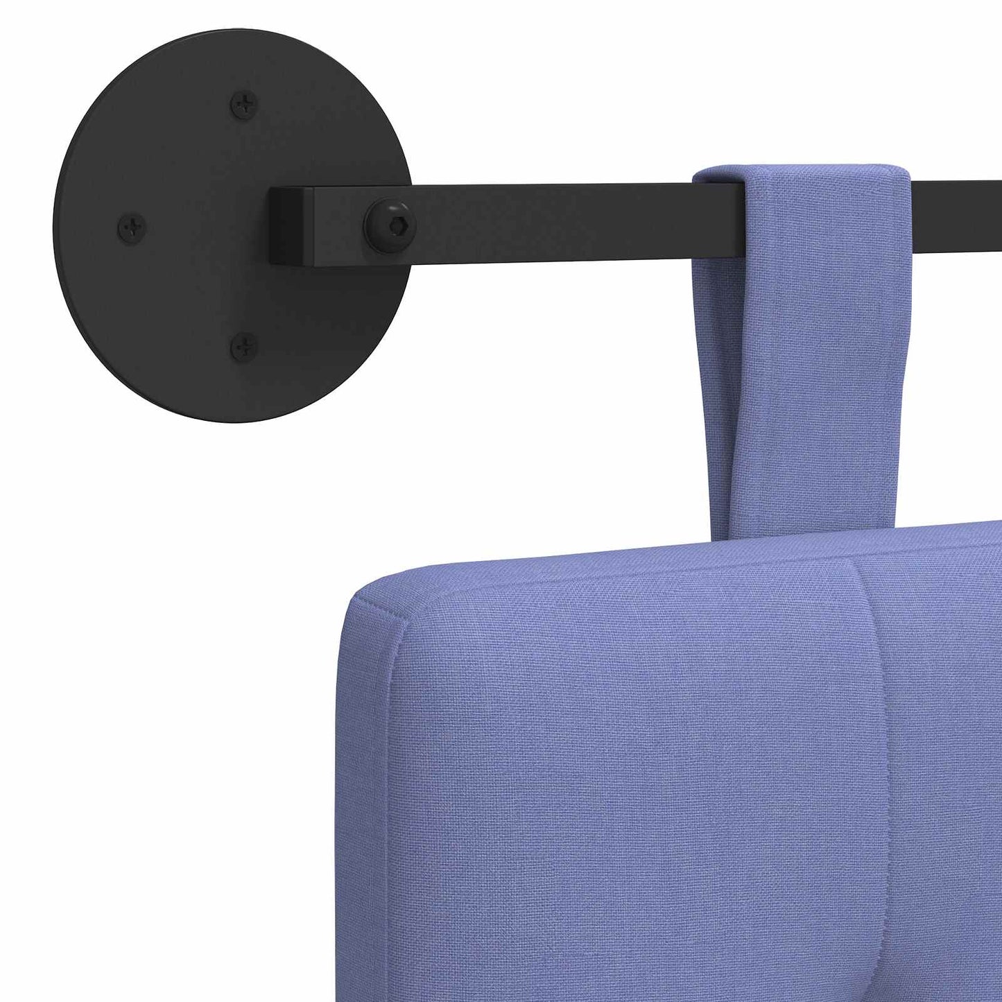 Hangend hoofdbord Jeans Blauw Stof is nu te koop bij PeponiXL, paradijselijk wonen!