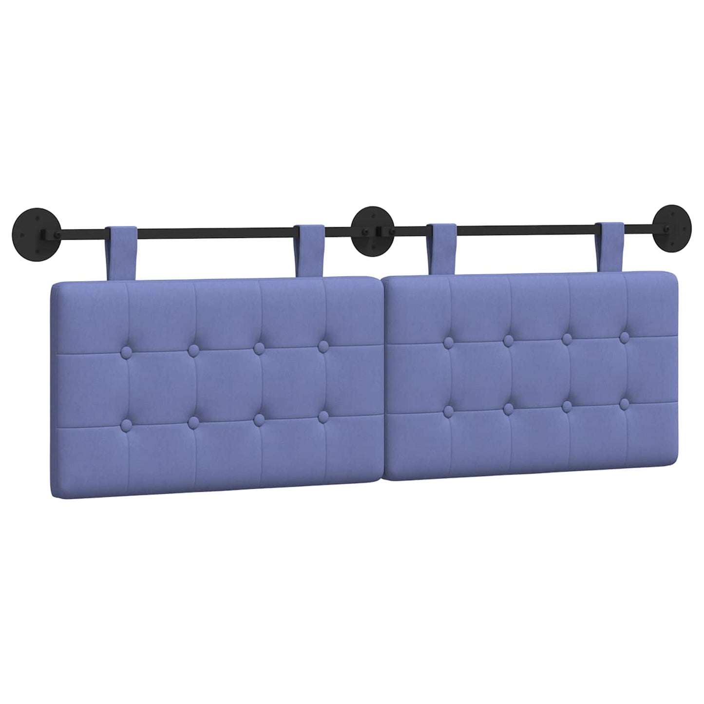 Hangend hoofdbord Jeans Blauw Stof is nu te koop bij PeponiXL, paradijselijk wonen!