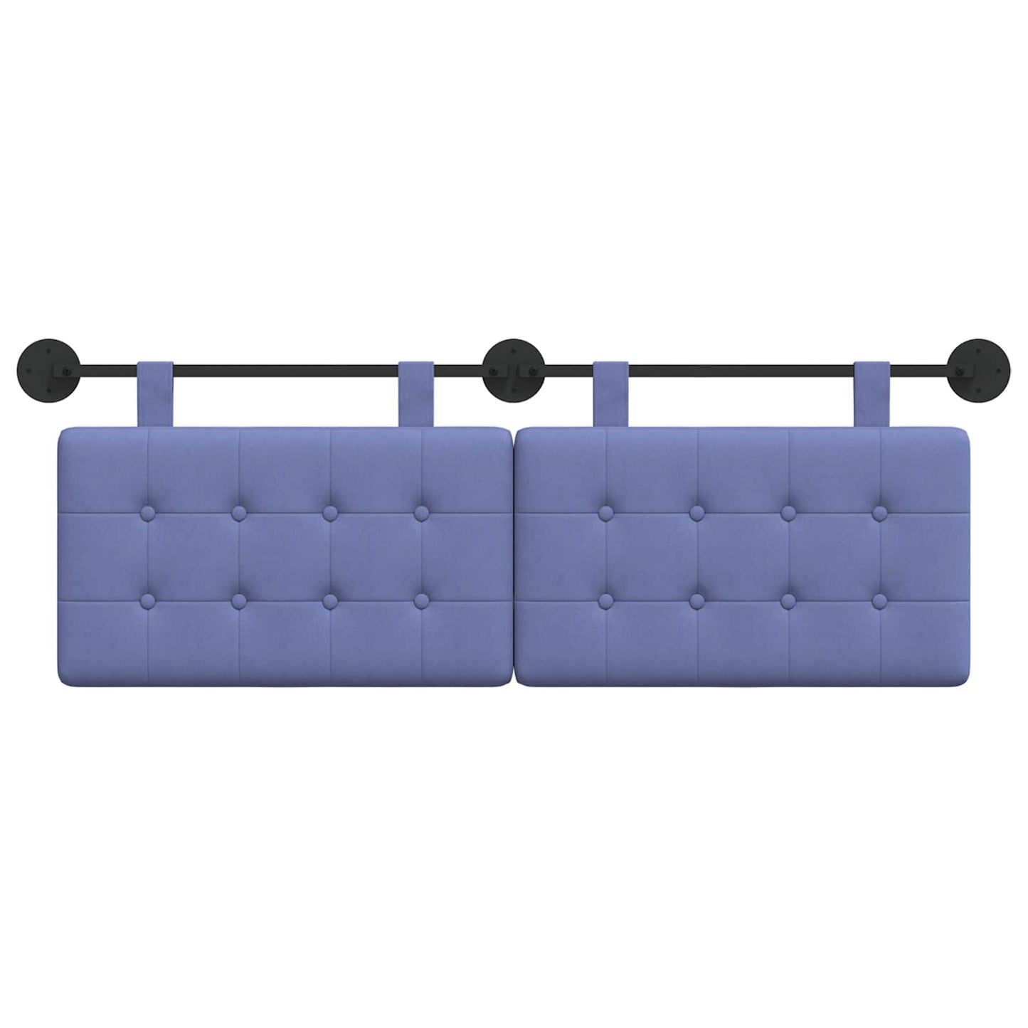 Hangend hoofdbord Jeans Blauw Stof is nu te koop bij PeponiXL, paradijselijk wonen!
