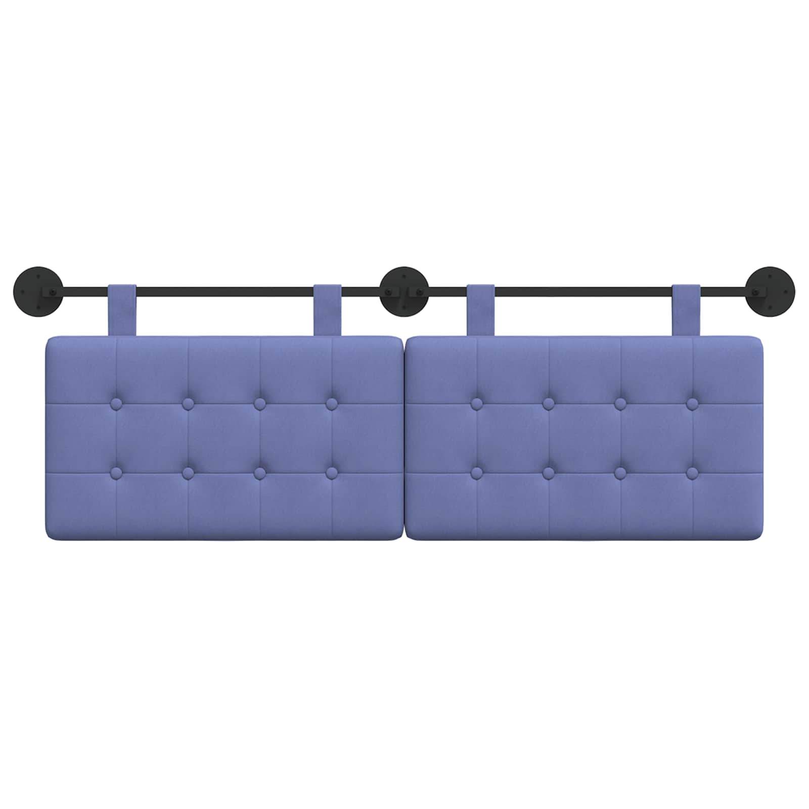 Hangend hoofdbord Jeans Blauw Stof is nu te koop bij PeponiXL, paradijselijk wonen!