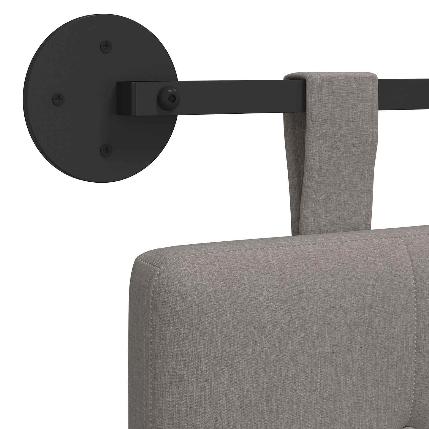 Hangend hoofdbord Stof is nu te koop bij PeponiXL, paradijselijk wonen!