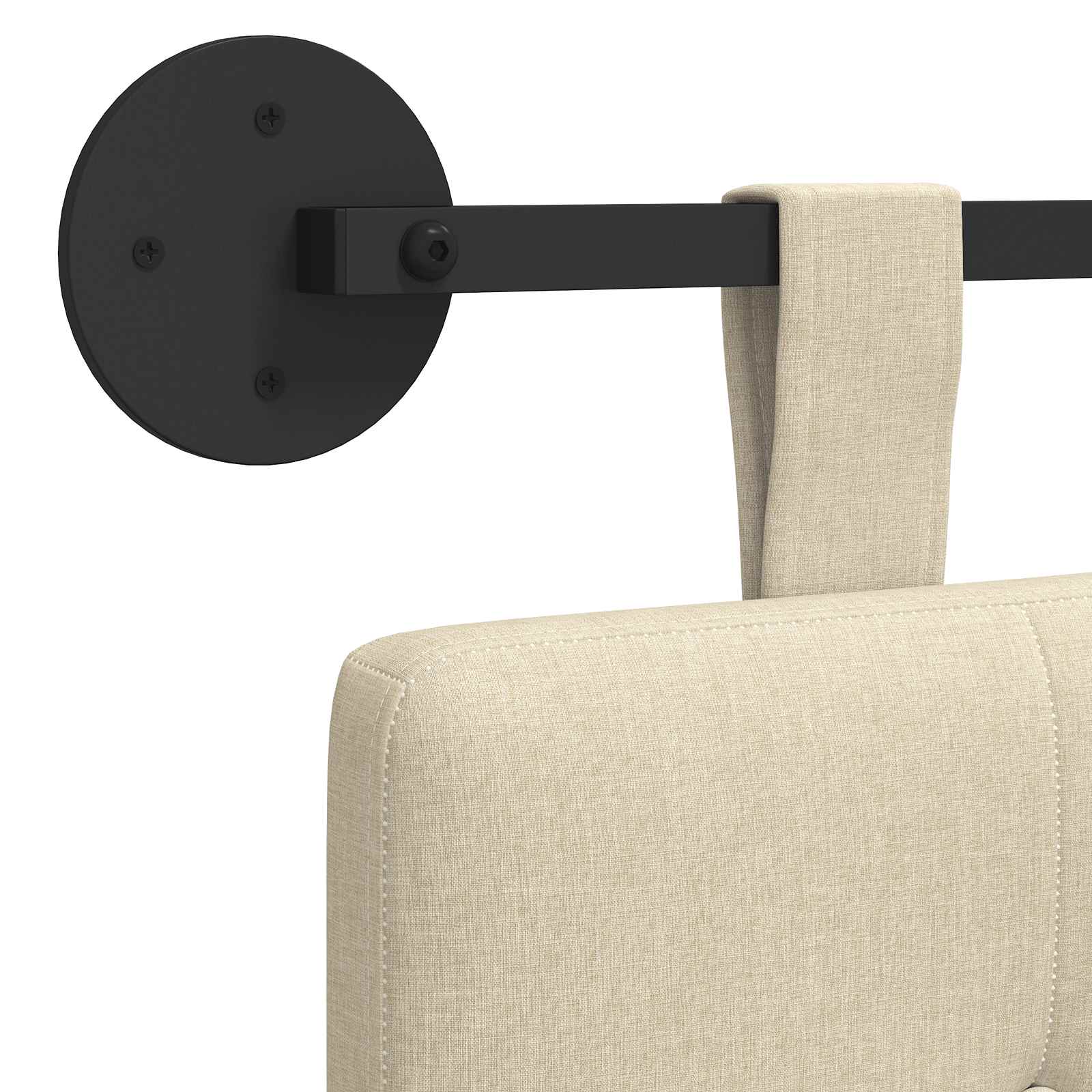 Hangend hoofdbord Stof is nu te koop bij PeponiXL, paradijselijk wonen!