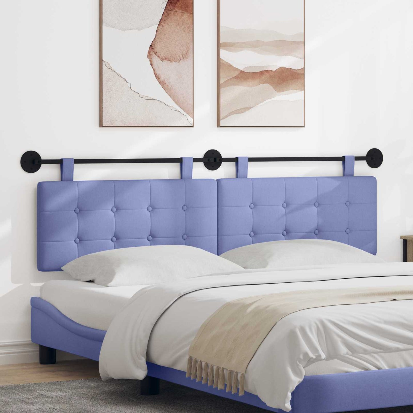 Hangend hoofdbord Stof is nu te koop bij PeponiXL, paradijselijk wonen!