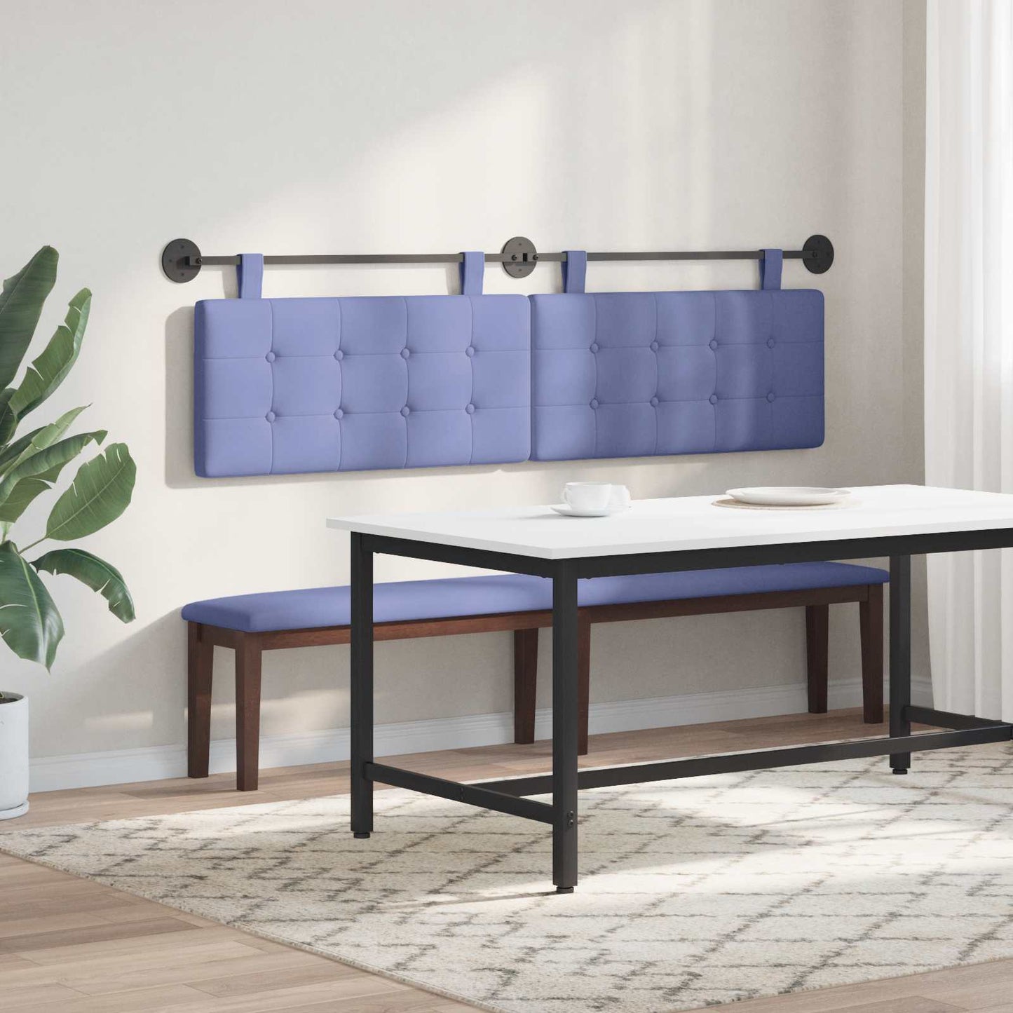 Hangend hoofdbord Stof is nu te koop bij PeponiXL, paradijselijk wonen!