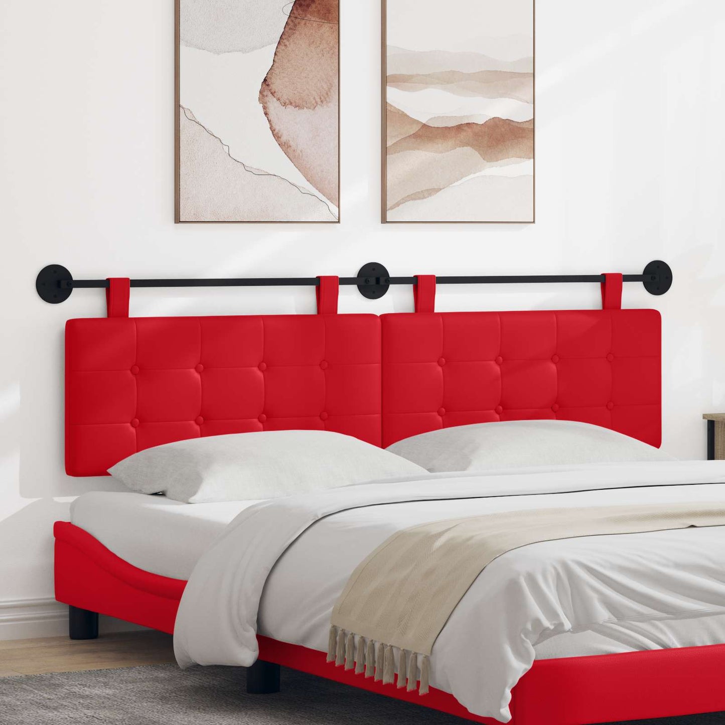 Hangend hoofdbord Kunstleer is nu te koop bij PeponiXL, paradijselijk wonen!