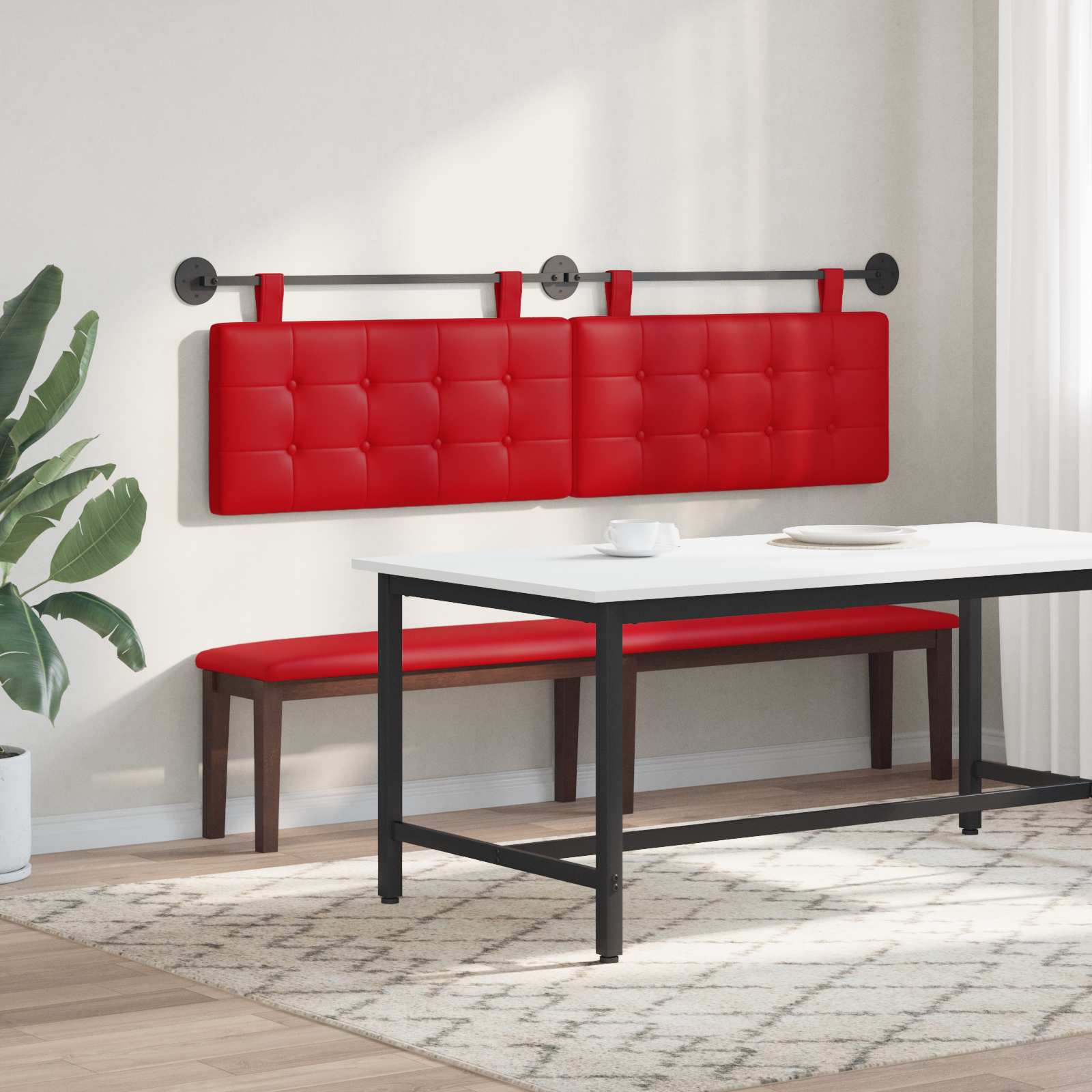 Hangend hoofdbord Kunstleer is nu te koop bij PeponiXL, paradijselijk wonen!
