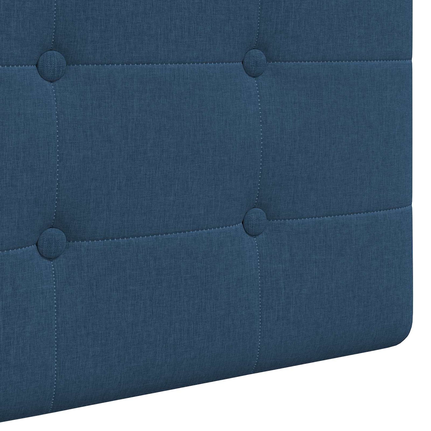 Hangend hoofdbord Blauw Stof is nu te koop bij PeponiXL, paradijselijk wonen!