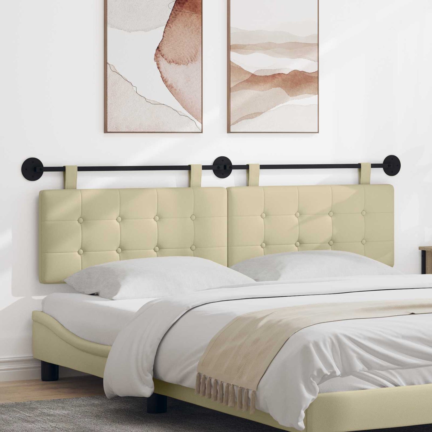 Hangend hoofdbord Kunstleer is nu te koop bij PeponiXL, paradijselijk wonen!