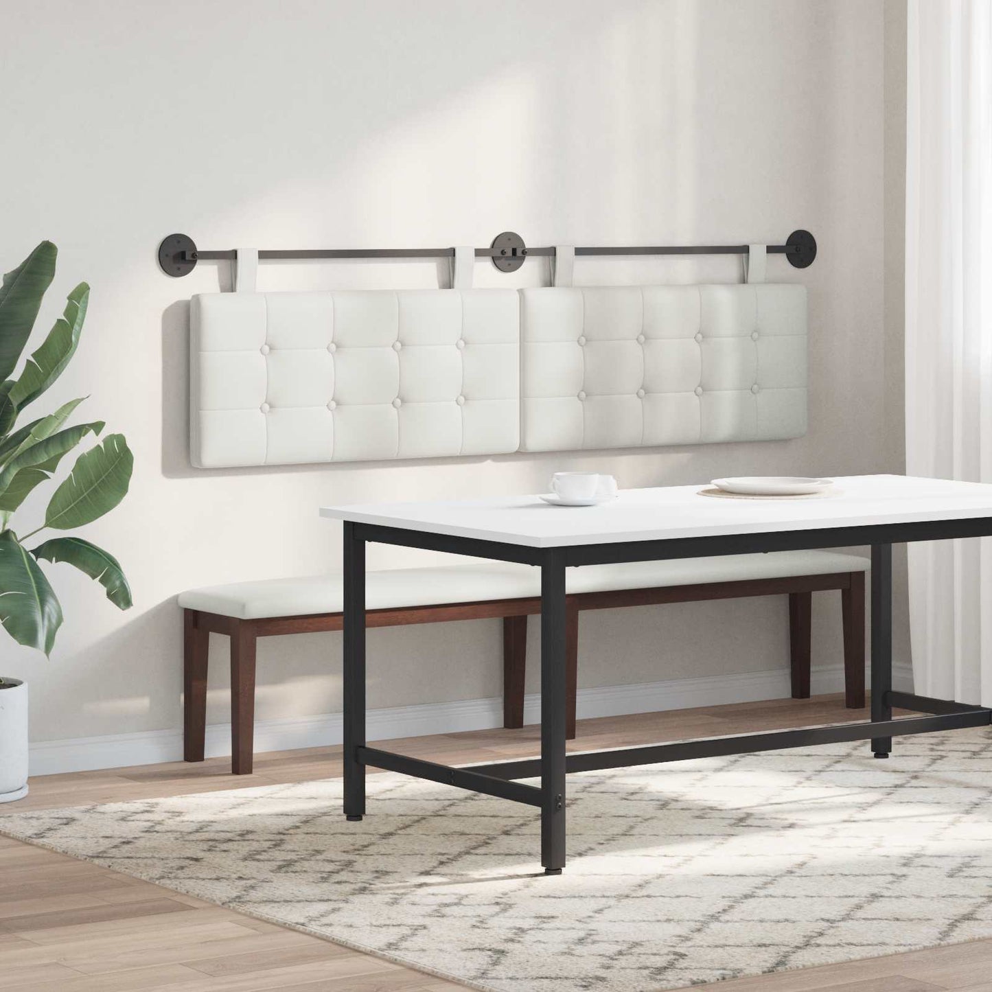Hangend hoofdbord Kunstleer is nu te koop bij PeponiXL, paradijselijk wonen!