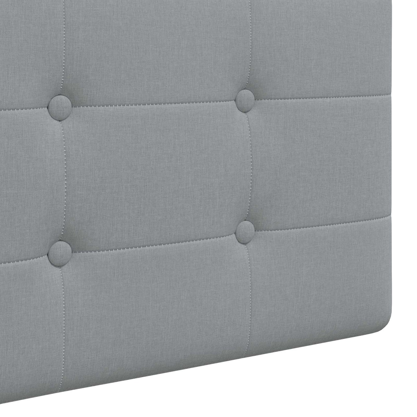 Hangend Hoofdeinde Lichtgrijs 210 x 55 x 5 cm Stof is nu te koop bij PeponiXL, paradijselijk wonen!