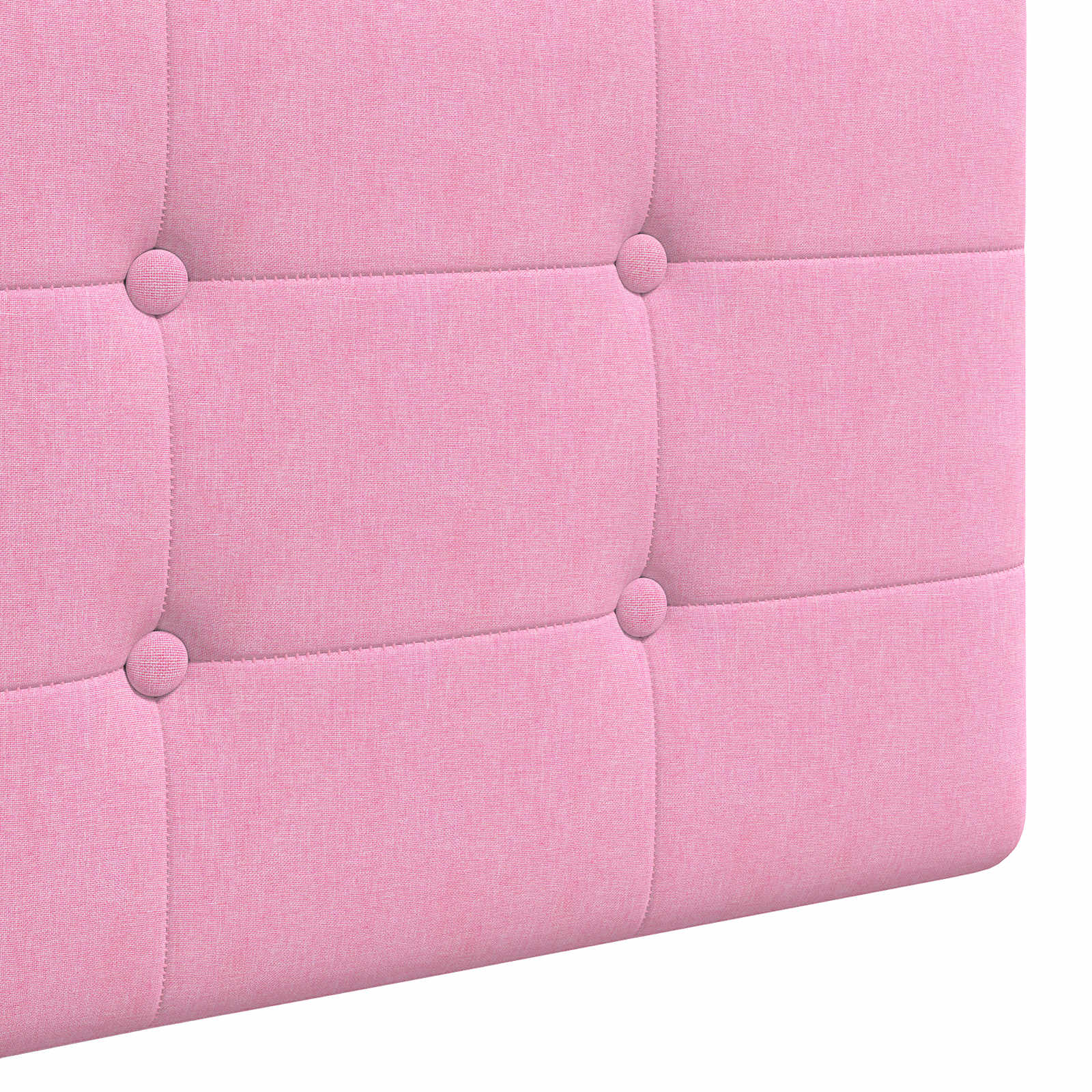 Hangend Hoofdeinde Wandgemonteerd Roze 210 x 55 x 5 cm Stof is nu te koop bij PeponiXL, paradijselijk wonen!