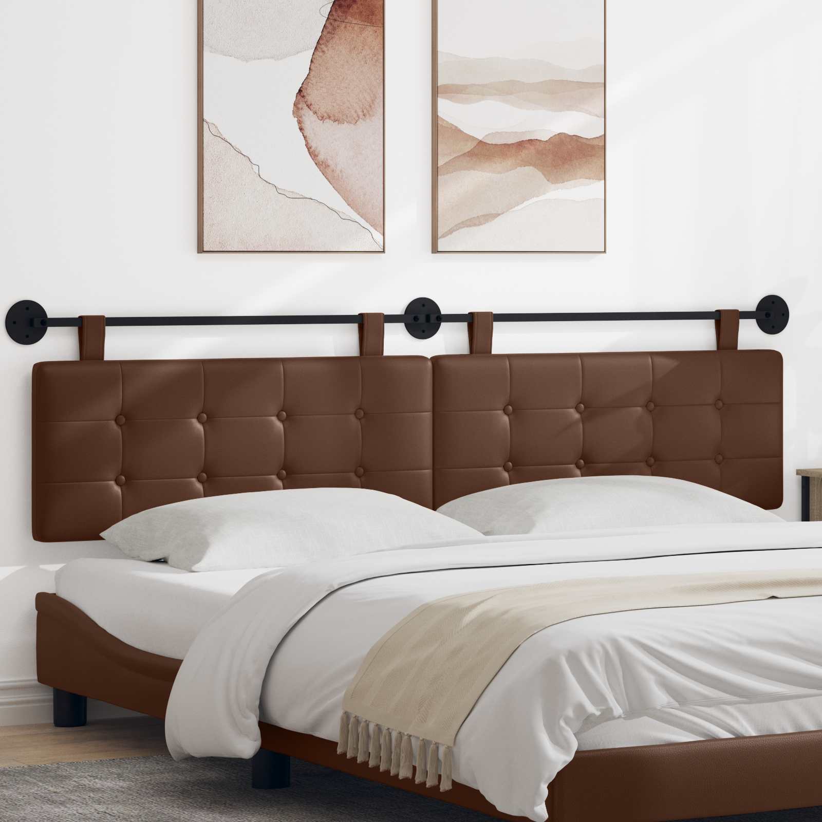 Hangend hoofdbord Kunstleer is nu te koop bij PeponiXL, paradijselijk wonen!