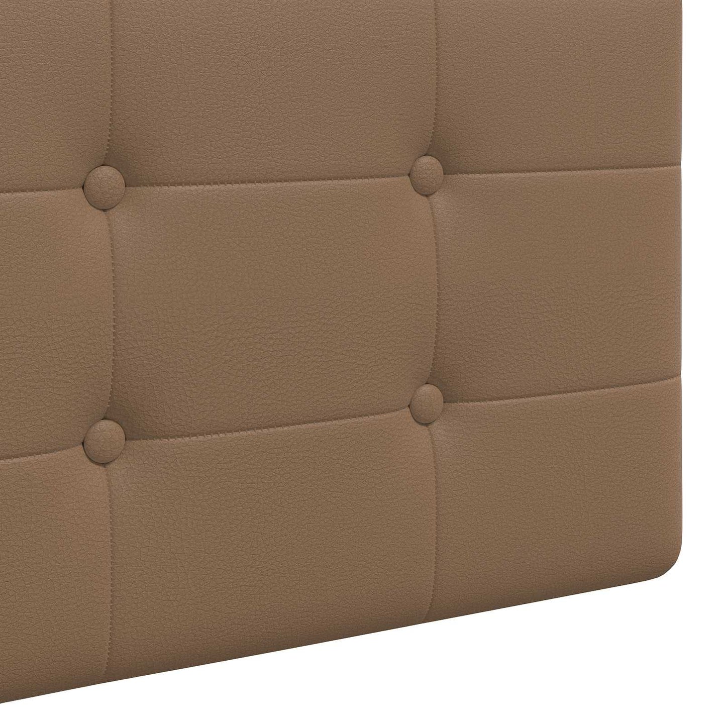 Hangend Hoofdeinde Cappuccino 210 x 55 x 5 cm Nep Leer is nu te koop bij PeponiXL, paradijselijk wonen!