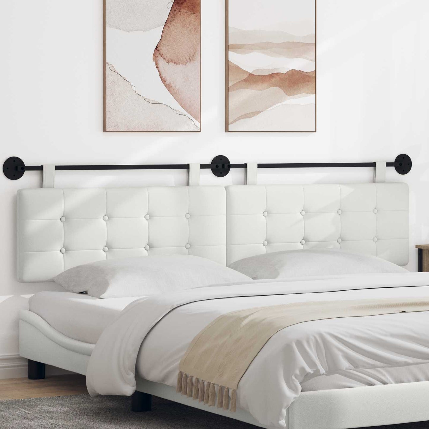 Hangend hoofdbord Kunstleer is nu te koop bij PeponiXL, paradijselijk wonen!