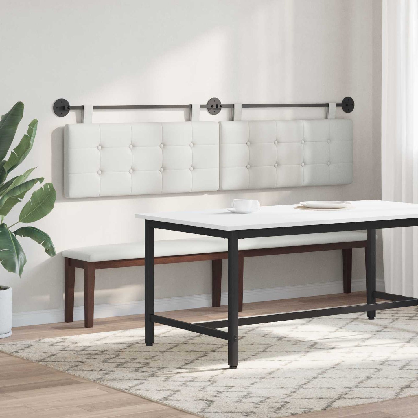 Hangend hoofdbord Kunstleer is nu te koop bij PeponiXL, paradijselijk wonen!