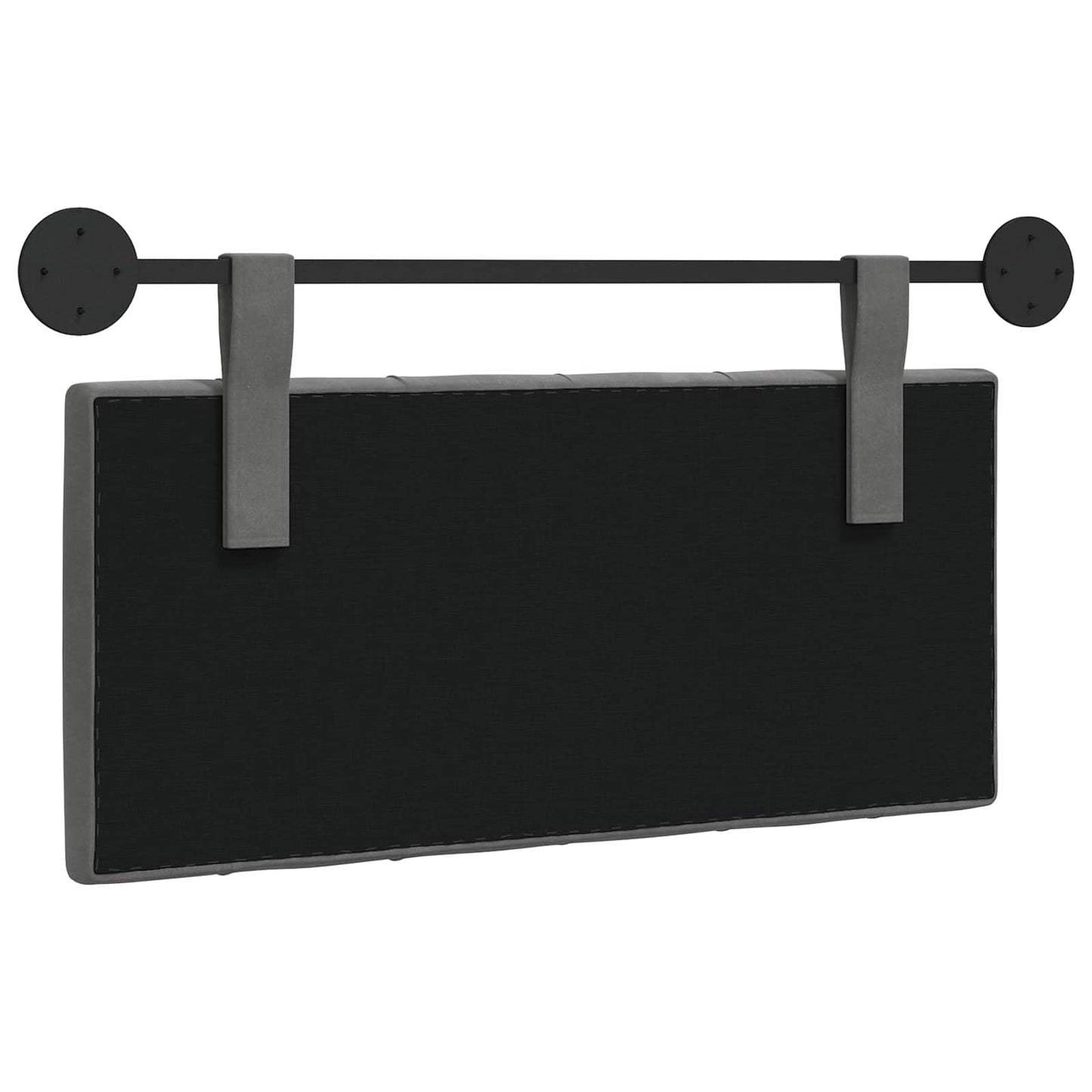 Hangend hoofdbord Donkergrijs Fluweel is nu te koop bij PeponiXL, paradijselijk wonen!