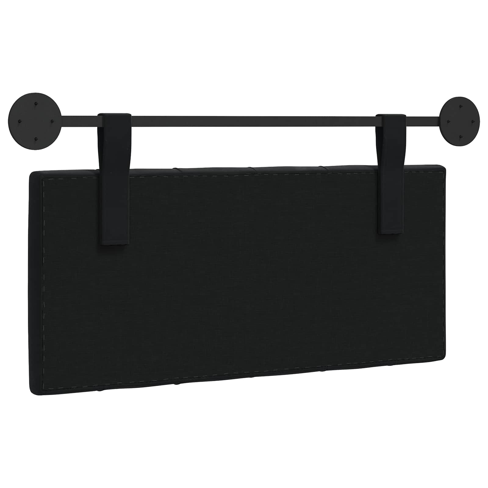 Hangend hoofdbord Zwart Fluweel is nu te koop bij PeponiXL, paradijselijk wonen!