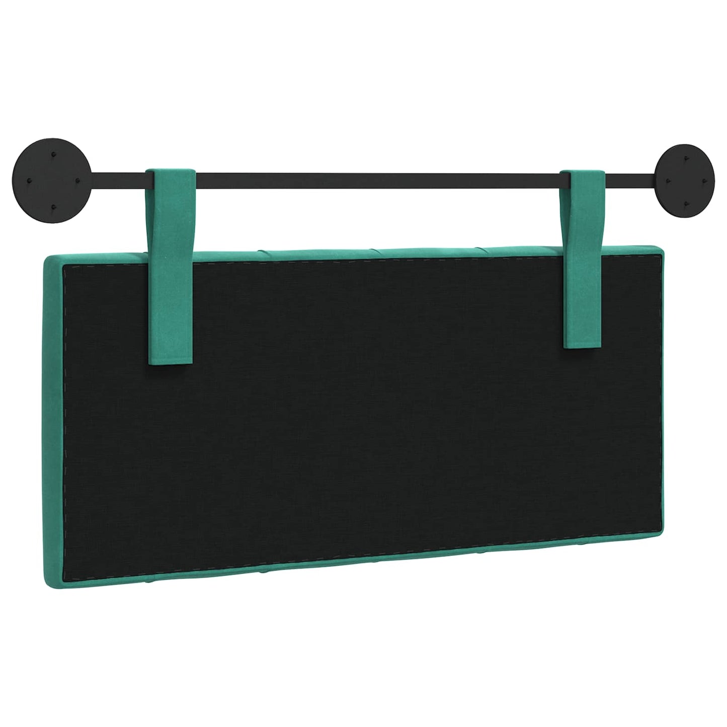 Hangend hoofdbord Turquoise Fluweel is nu te koop bij PeponiXL, paradijselijk wonen!