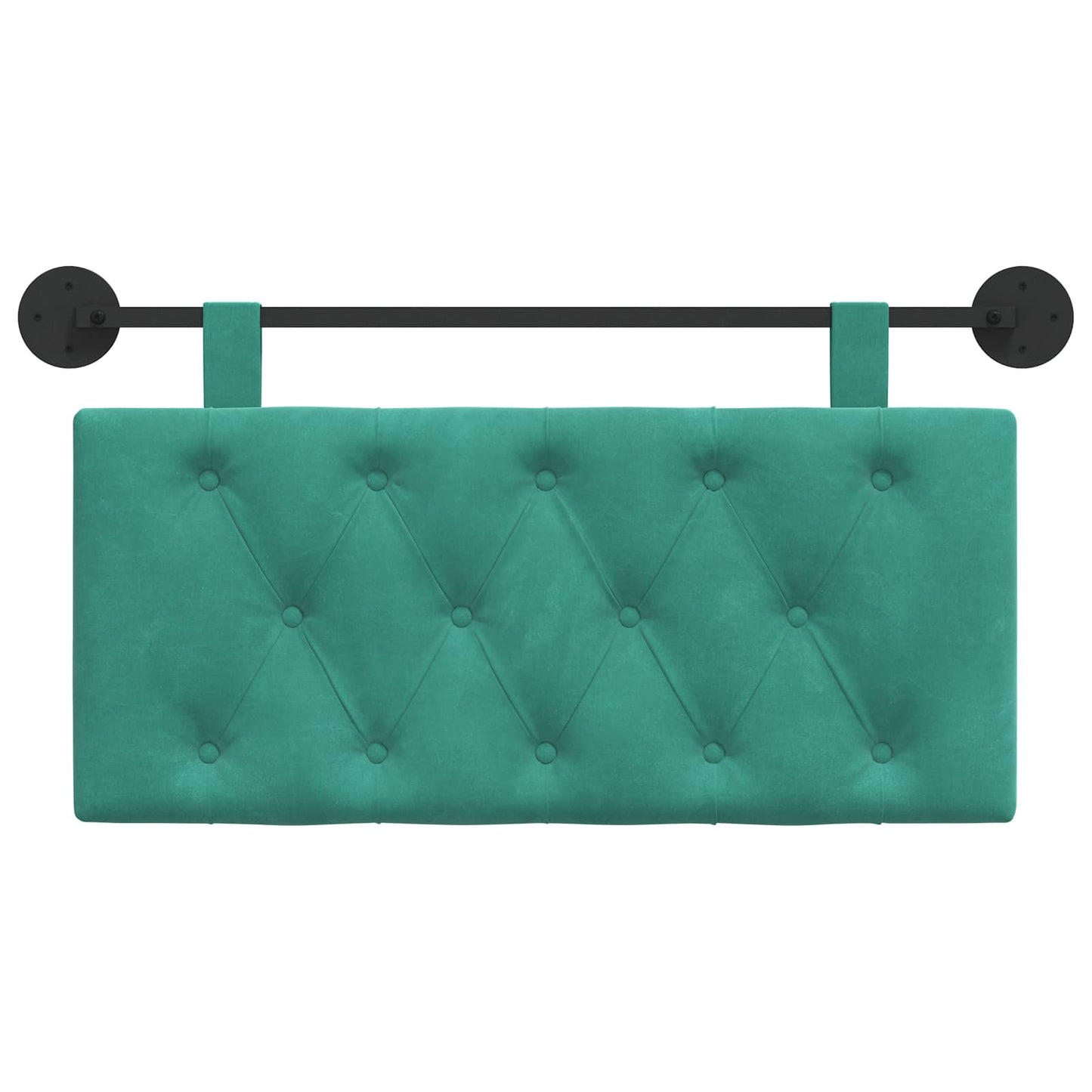 Hangend hoofdbord Turquoise Fluweel is nu te koop bij PeponiXL, paradijselijk wonen!