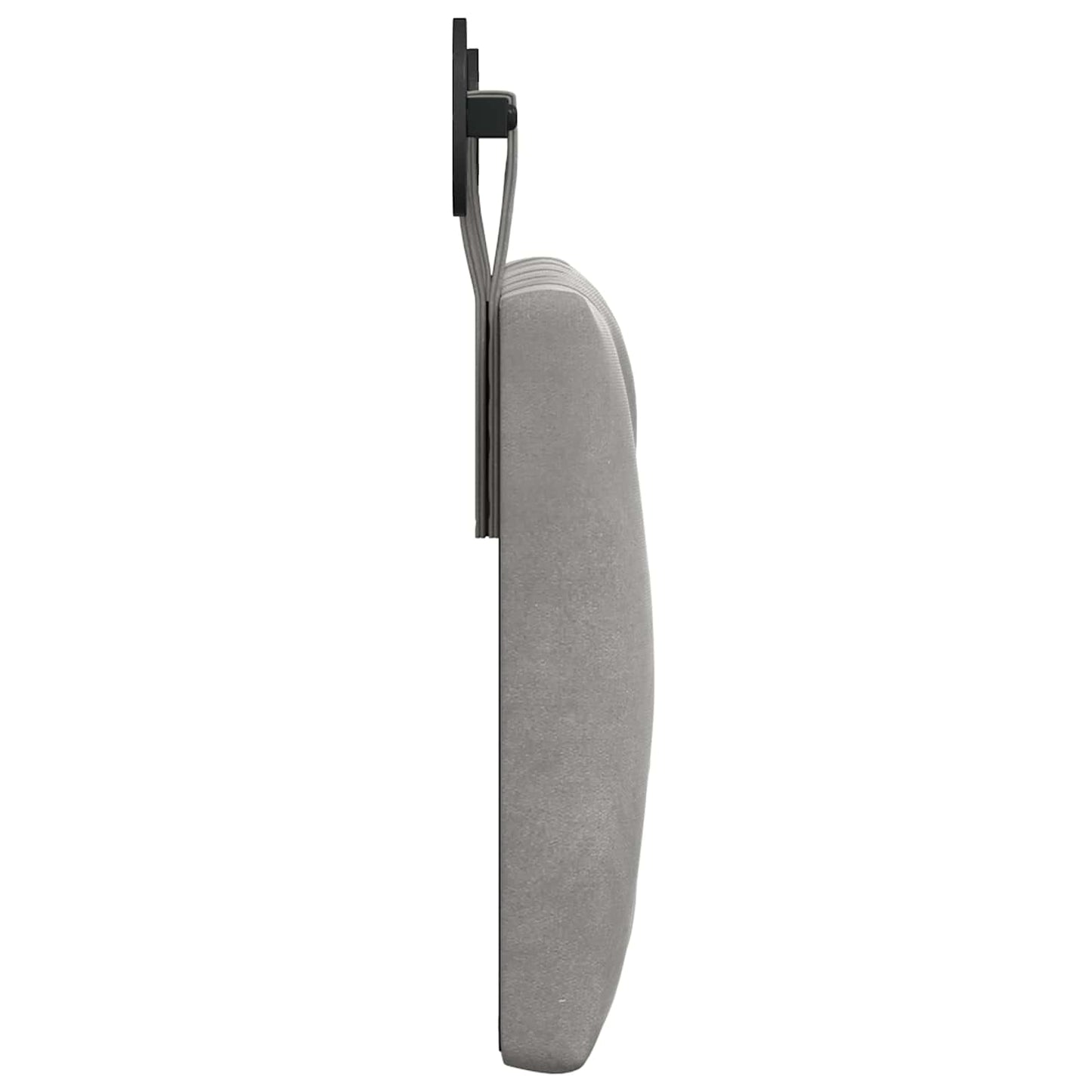 Hangend hoofdbord Lichtgrijs Fluweel is nu te koop bij PeponiXL, paradijselijk wonen!