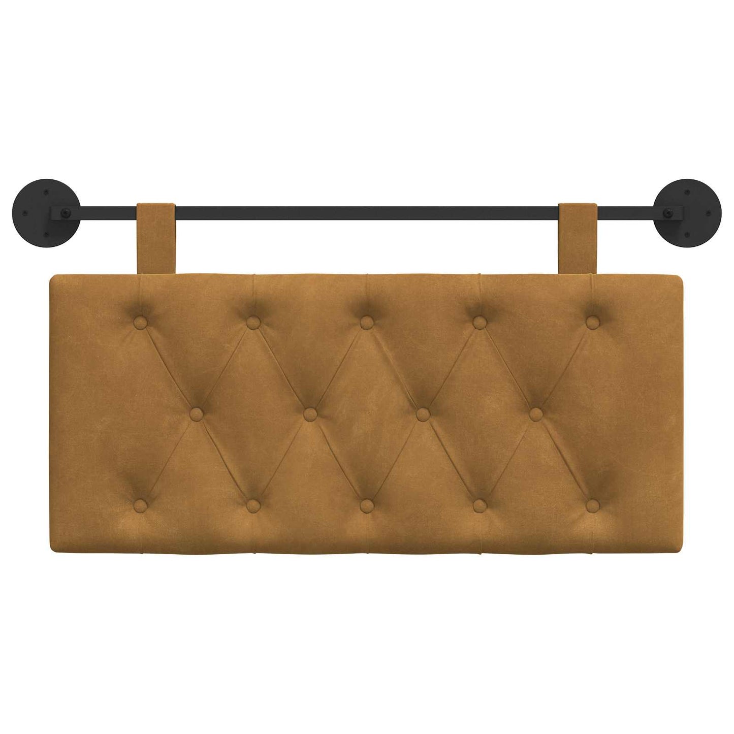 Hangend hoofdbord Bruin Fluweel is nu te koop bij PeponiXL, paradijselijk wonen!