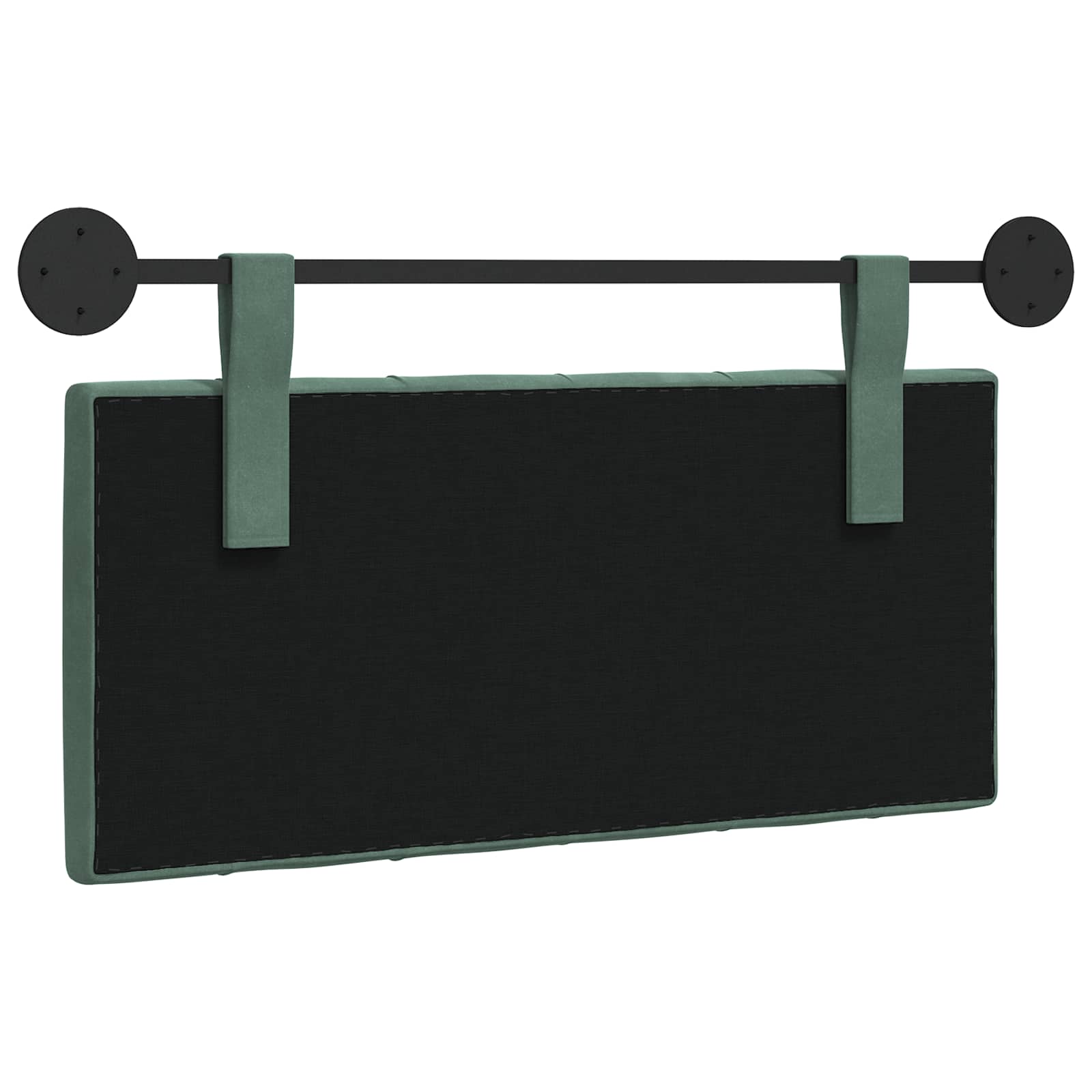 Hangend hoofdbord Zeegroen Fluweel is nu te koop bij PeponiXL, paradijselijk wonen!