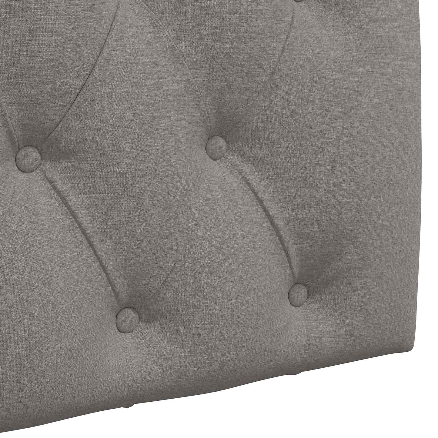 Hangend hoofdbord Taupe Stof is nu te koop bij PeponiXL, paradijselijk wonen!