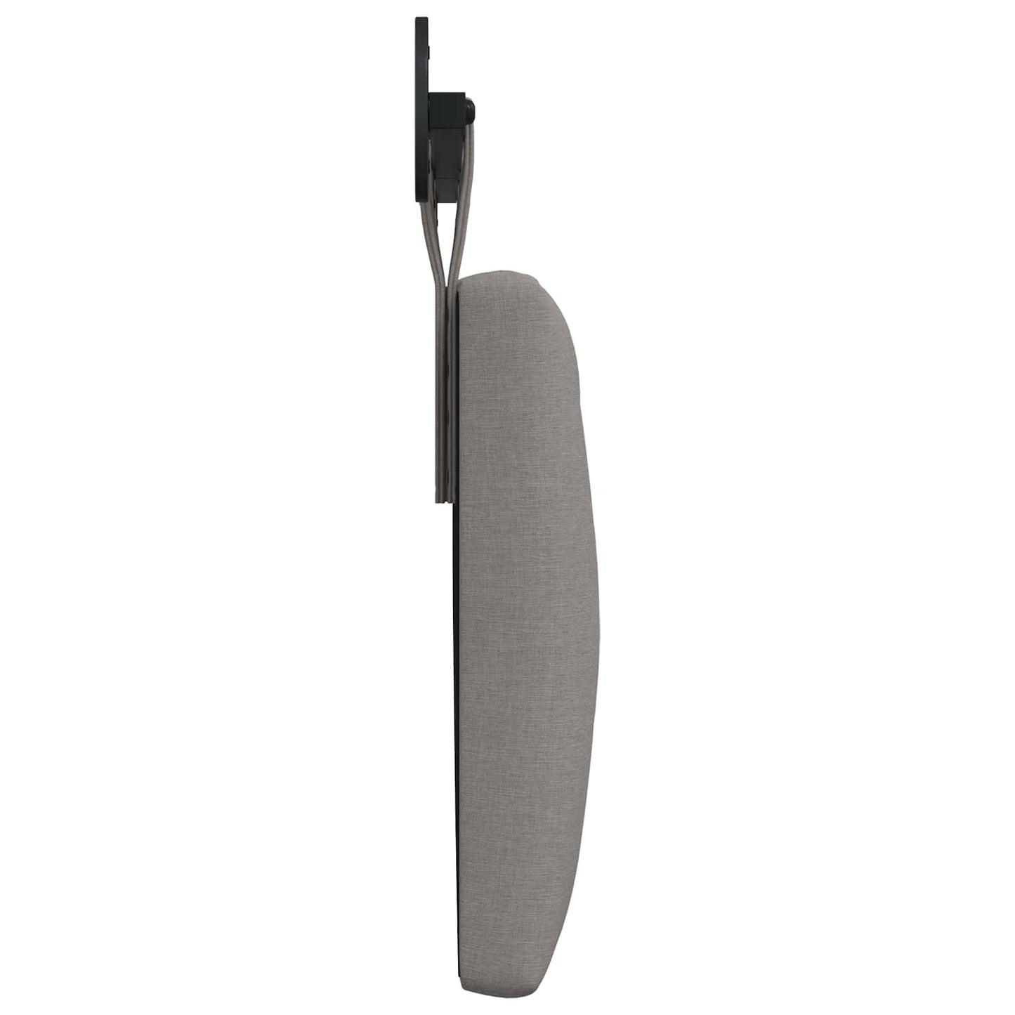 Hangend hoofdbord Taupe Stof is nu te koop bij PeponiXL, paradijselijk wonen!