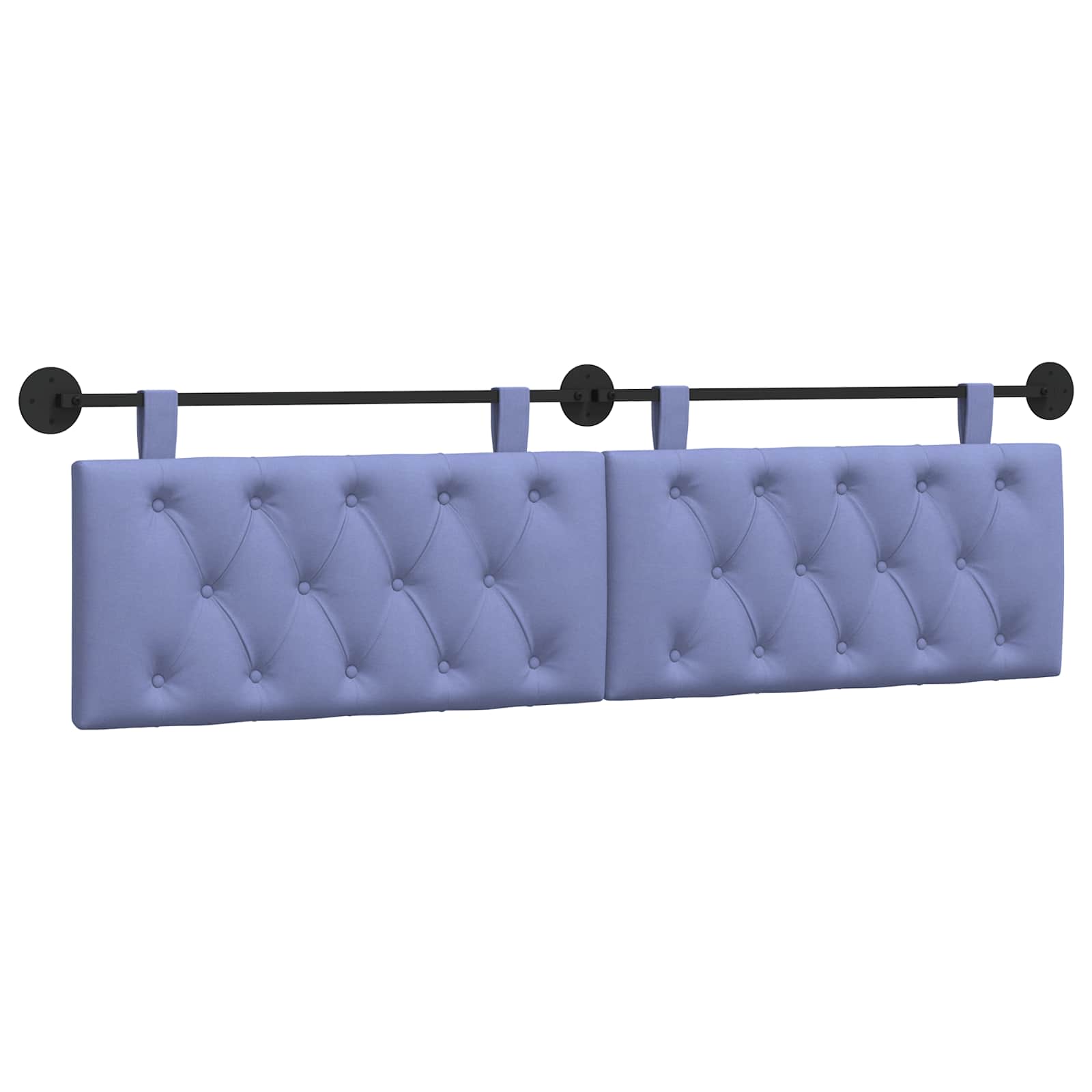 Hangend hoofdbord Jeans Blauw Stof is nu te koop bij PeponiXL, paradijselijk wonen!
