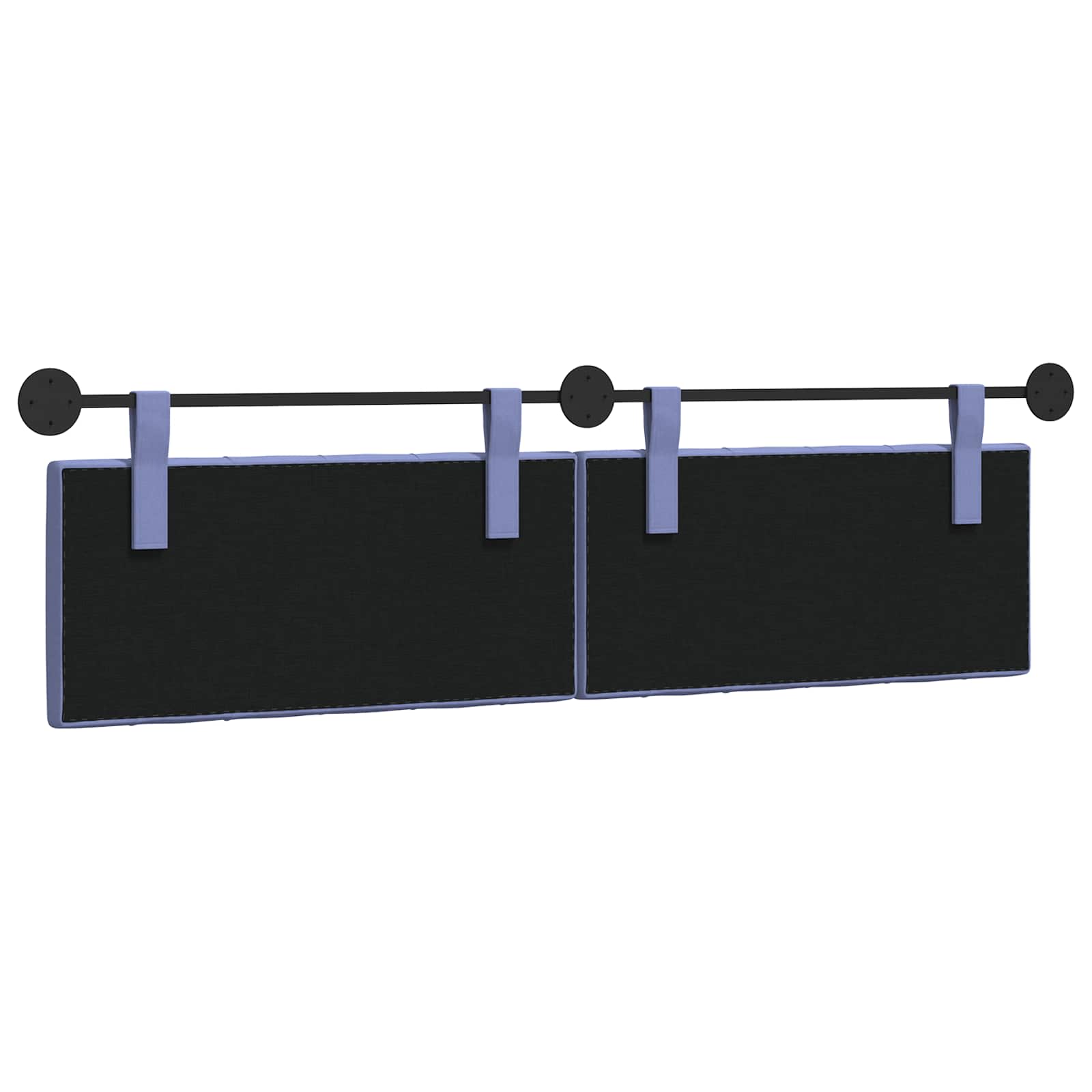 Hangend hoofdbord Jeans Blauw Stof is nu te koop bij PeponiXL, paradijselijk wonen!