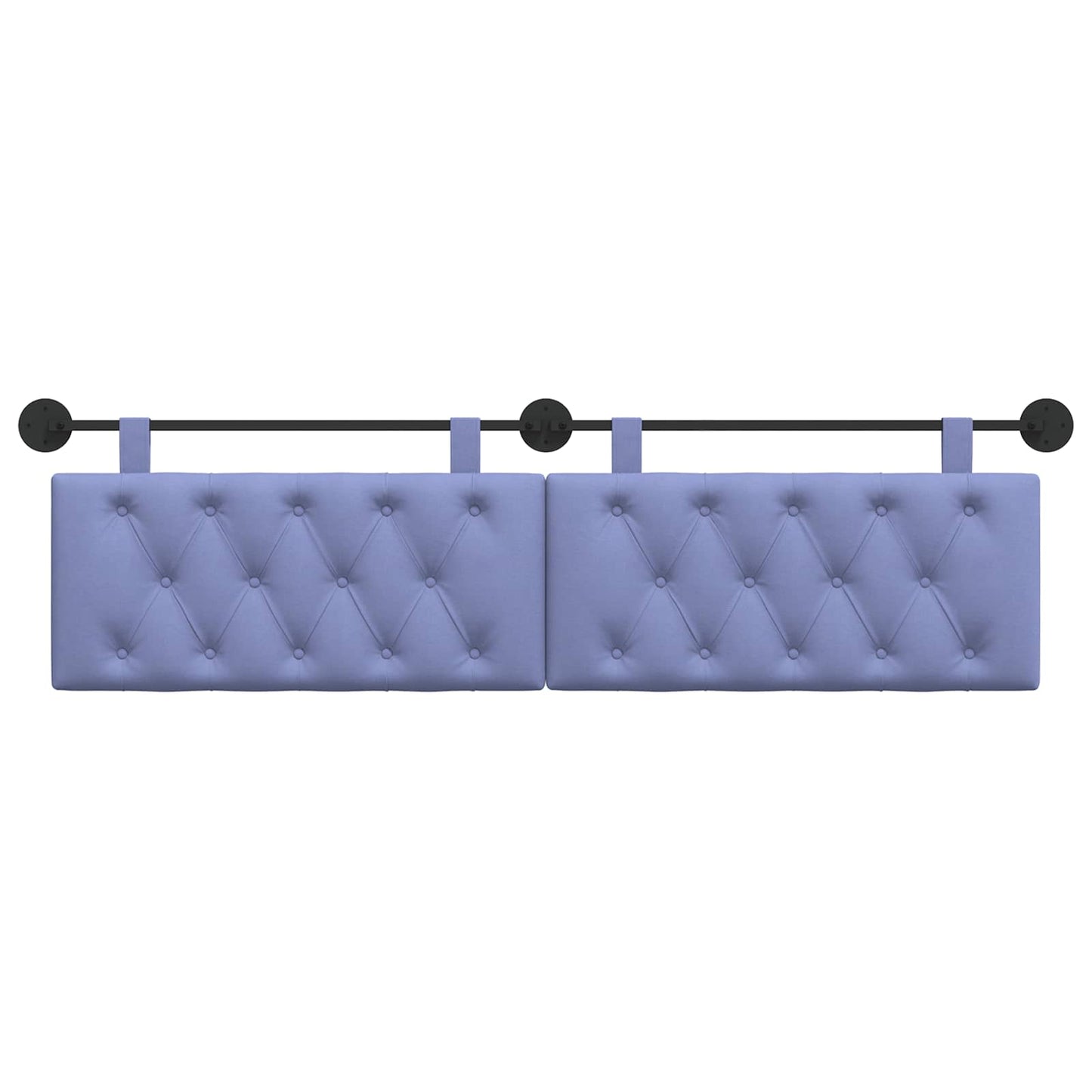 Hangend hoofdbord Jeans Blauw Stof is nu te koop bij PeponiXL, paradijselijk wonen!