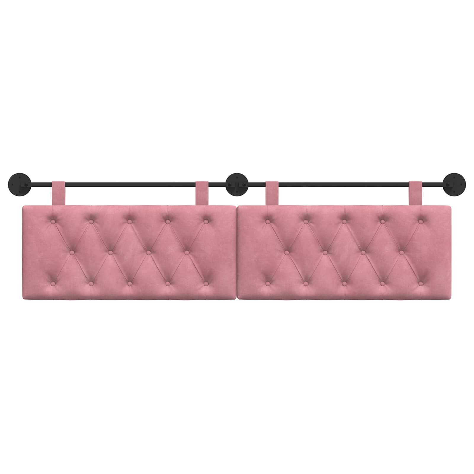 Hangend hoofdbord Roze Fluweel is nu te koop bij PeponiXL, paradijselijk wonen!