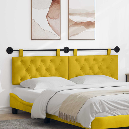 Hangend hoofdbord Geel Fluweel is nu te koop bij PeponiXL, paradijselijk wonen!