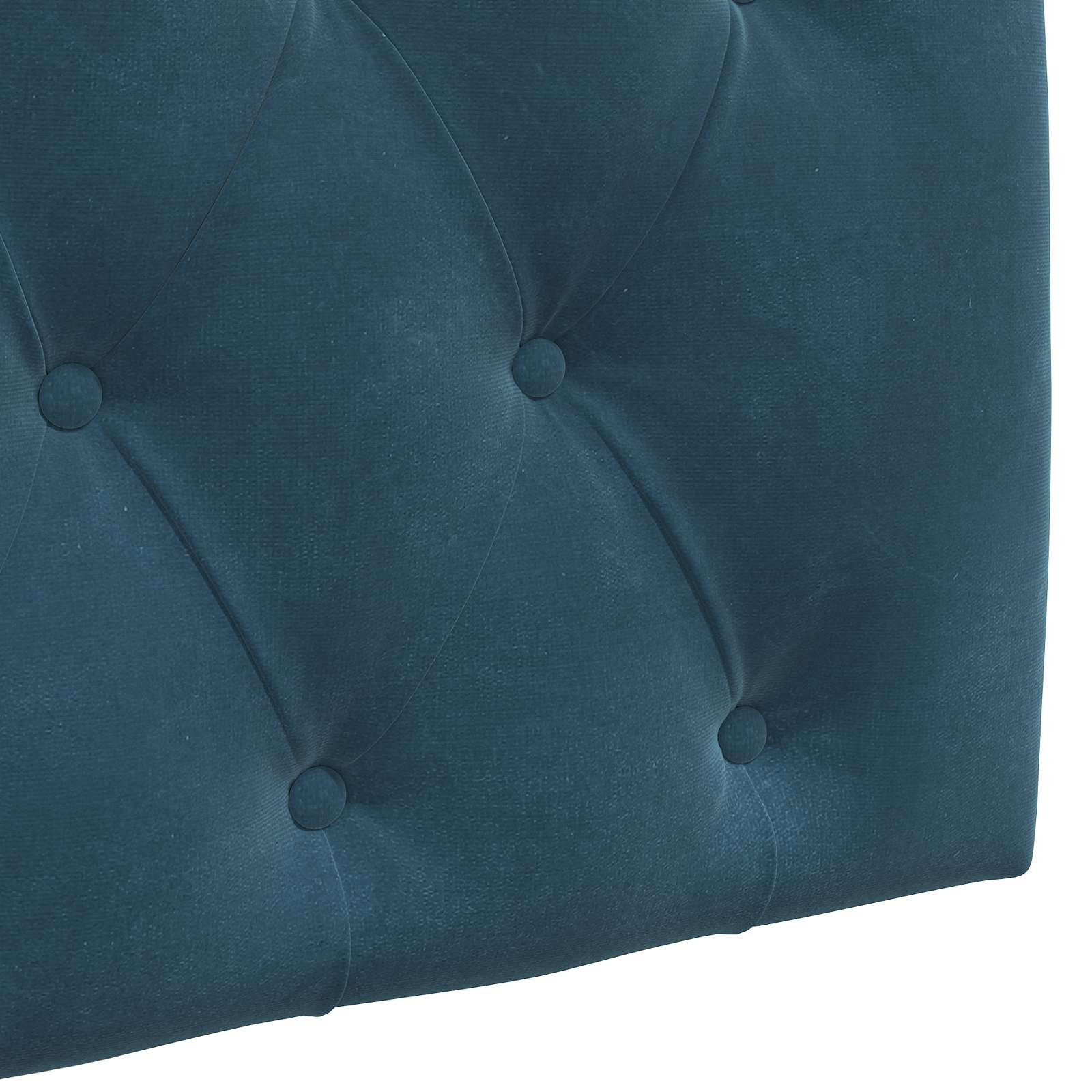 Hangend hoofdbord Blauw Fluweel is nu te koop bij PeponiXL, paradijselijk wonen!
