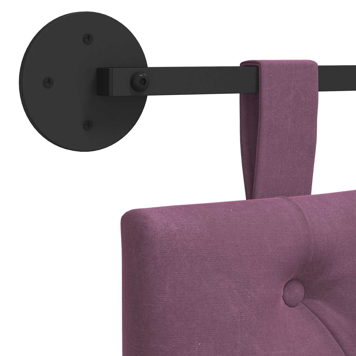 Hangend hoofdbord Paars Fluweel is nu te koop bij PeponiXL, paradijselijk wonen!