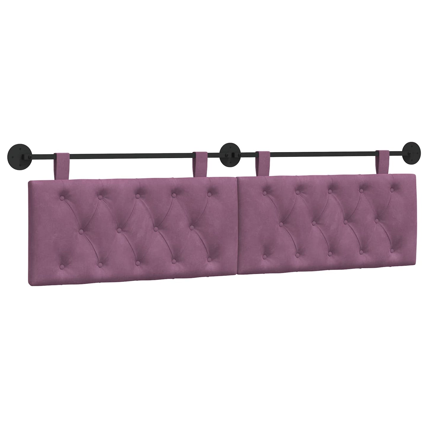 Hangend hoofdbord Paars Fluweel is nu te koop bij PeponiXL, paradijselijk wonen!
