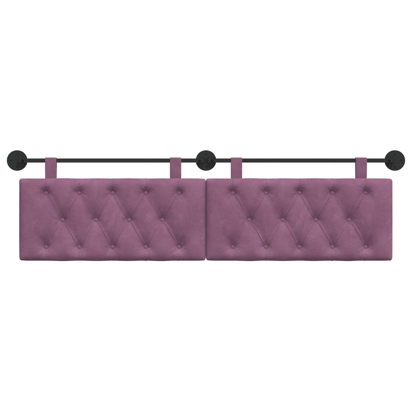 Hangend hoofdbord Paars Fluweel is nu te koop bij PeponiXL, paradijselijk wonen!