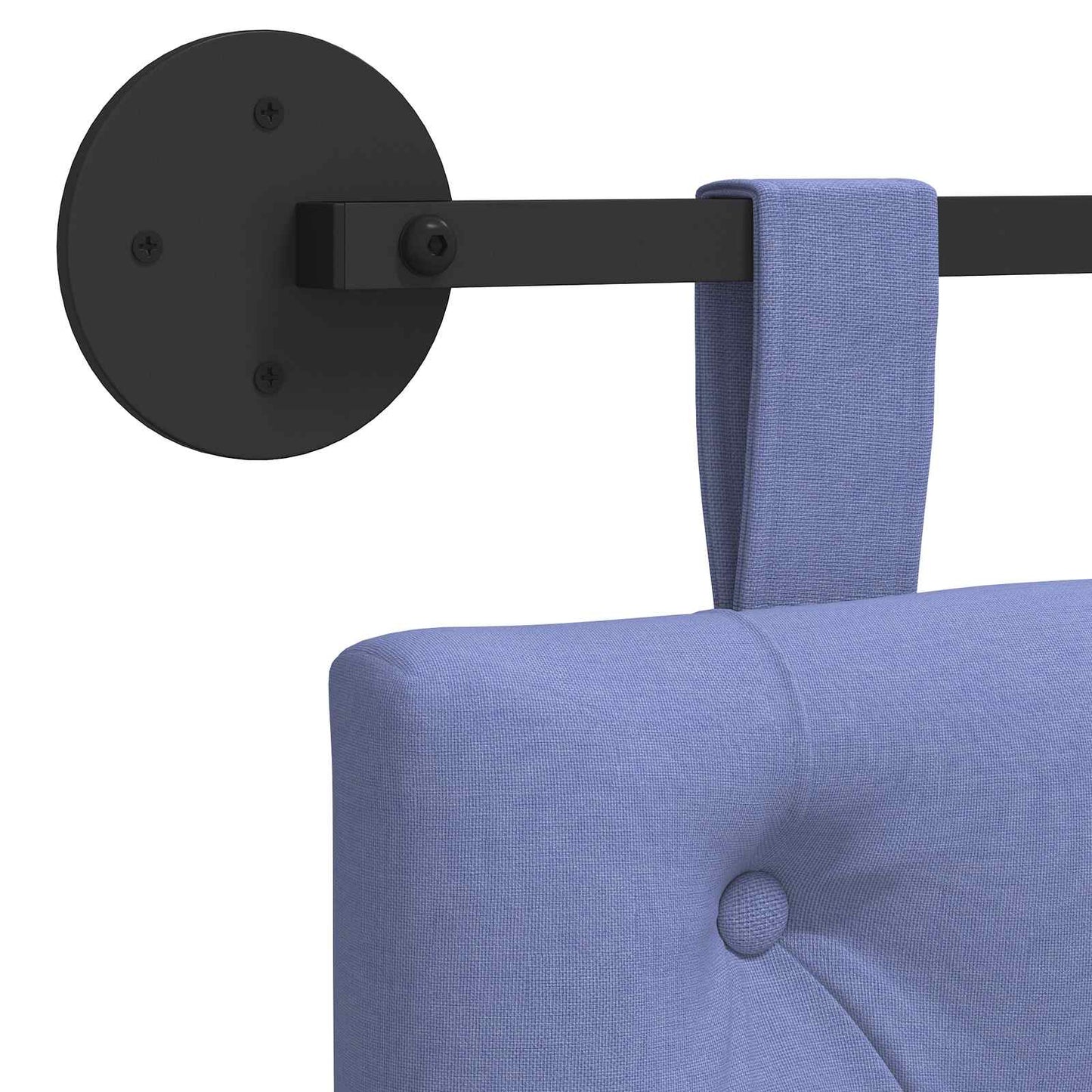 Hangend hoofdbord Jeans Blauw Stof is nu te koop bij PeponiXL, paradijselijk wonen!