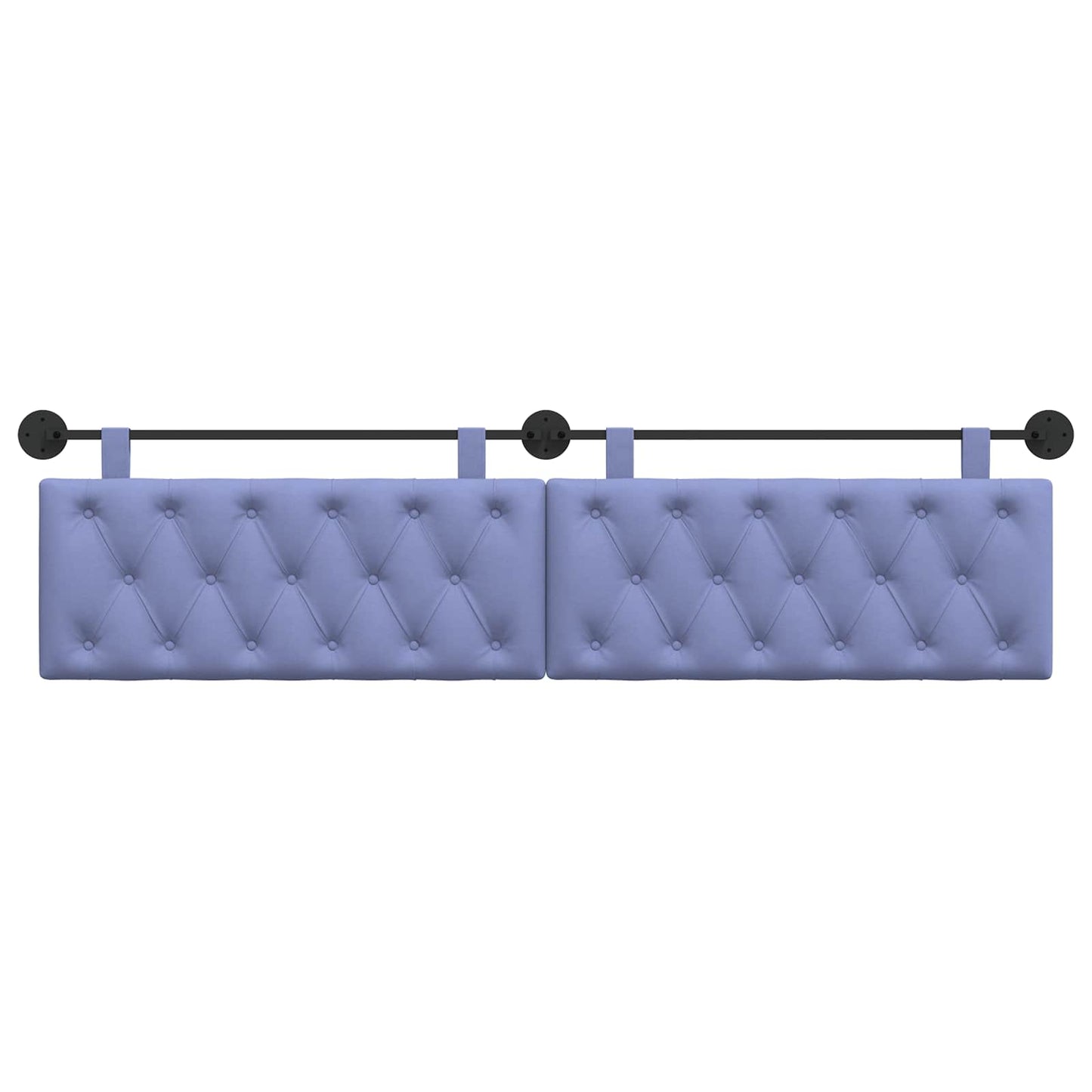 Hangend hoofdbord Jeans Blauw Stof is nu te koop bij PeponiXL, paradijselijk wonen!