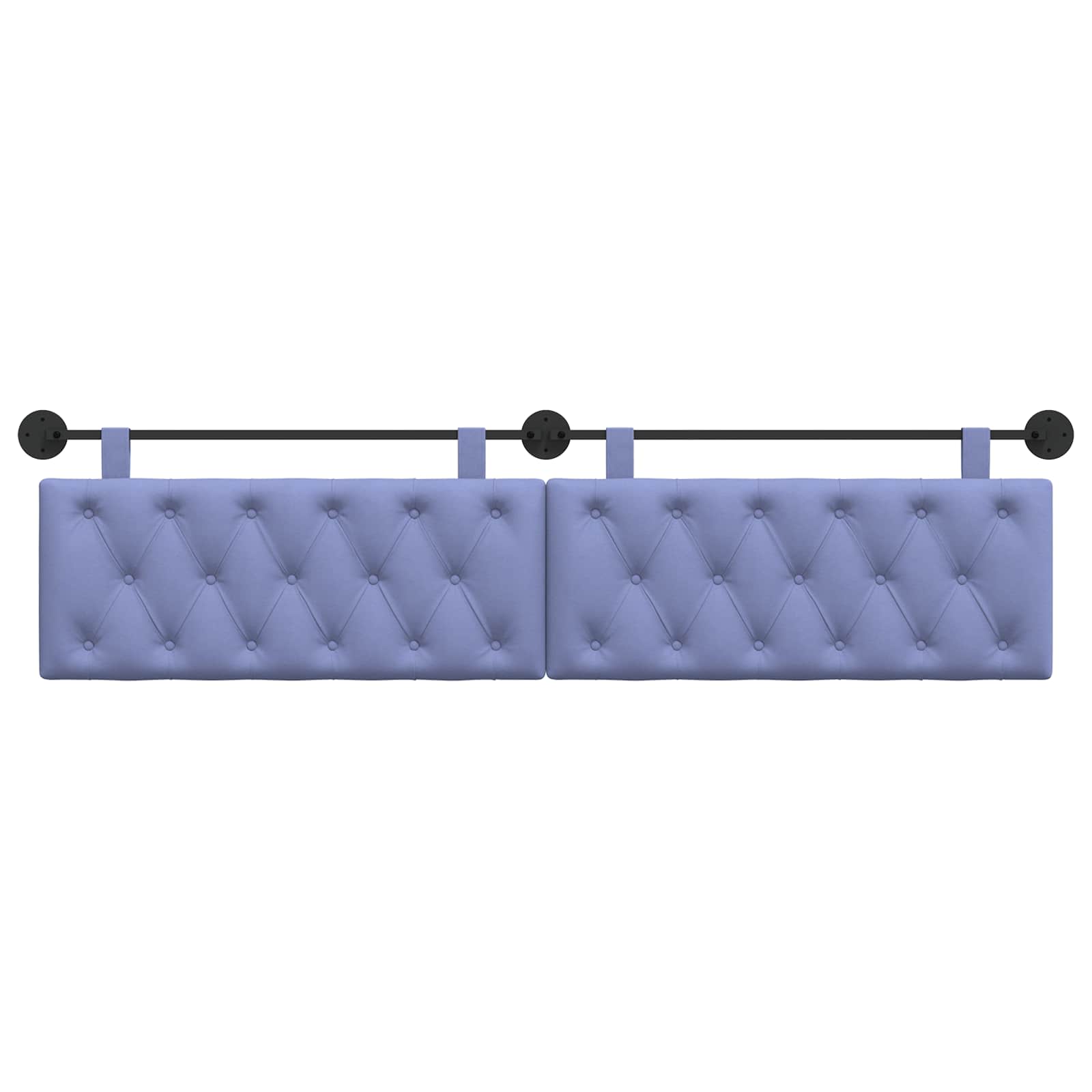 Hangend hoofdbord Jeans Blauw Stof is nu te koop bij PeponiXL, paradijselijk wonen!