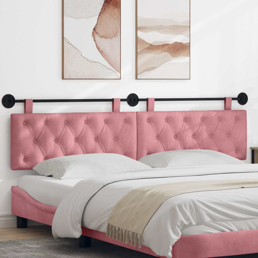 Hangend hoofdbord Roze Fluweel is nu te koop bij PeponiXL, paradijselijk wonen!