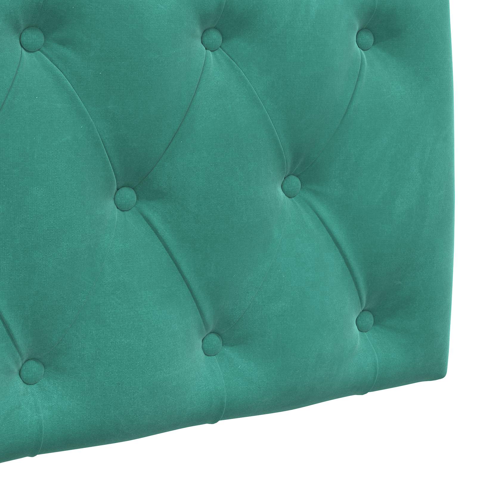 Hangend hoofdbord Turquoise Fluweel is nu te koop bij PeponiXL, paradijselijk wonen!