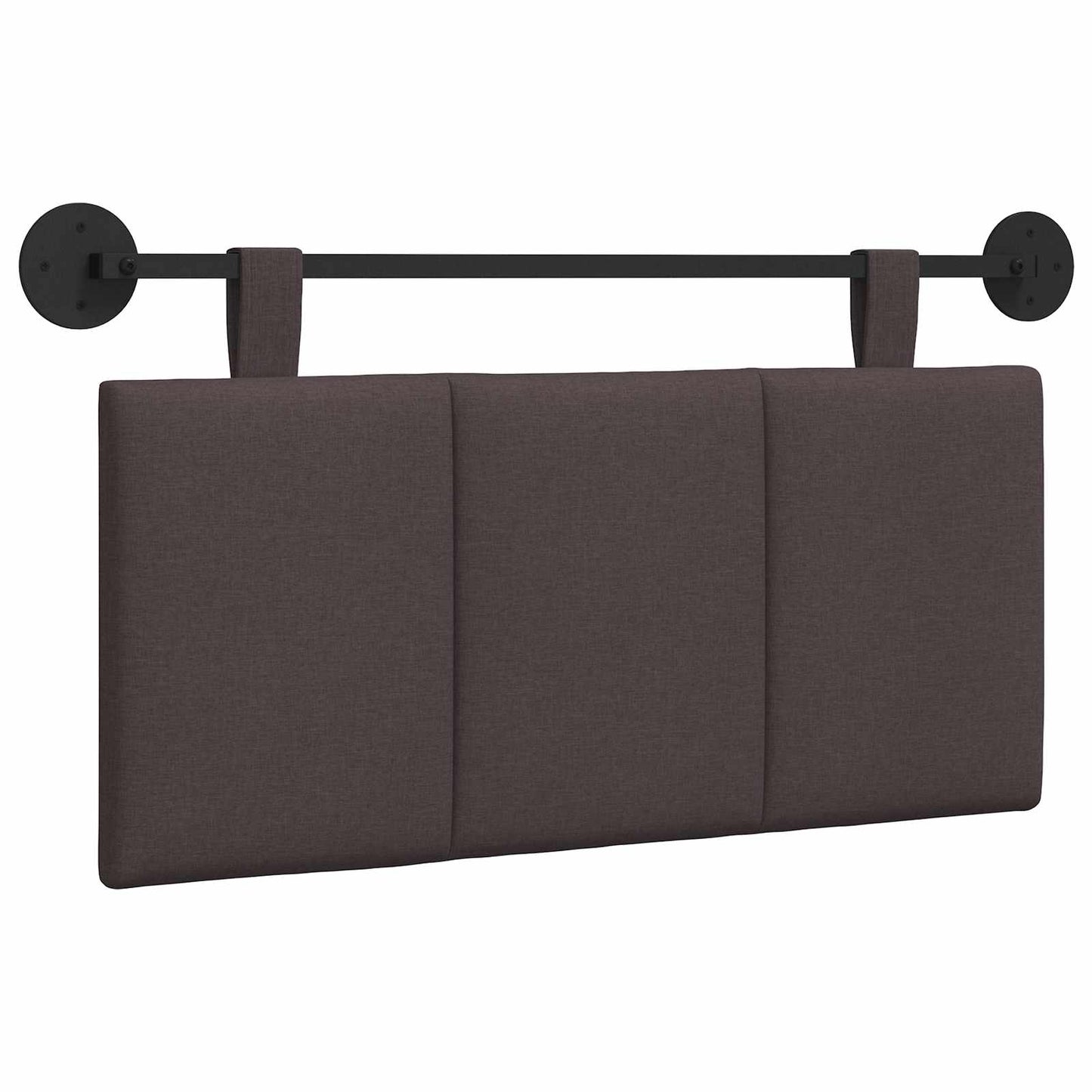 Hangend hoofdbord Donkerbruin Stof is nu te koop bij PeponiXL, paradijselijk wonen!