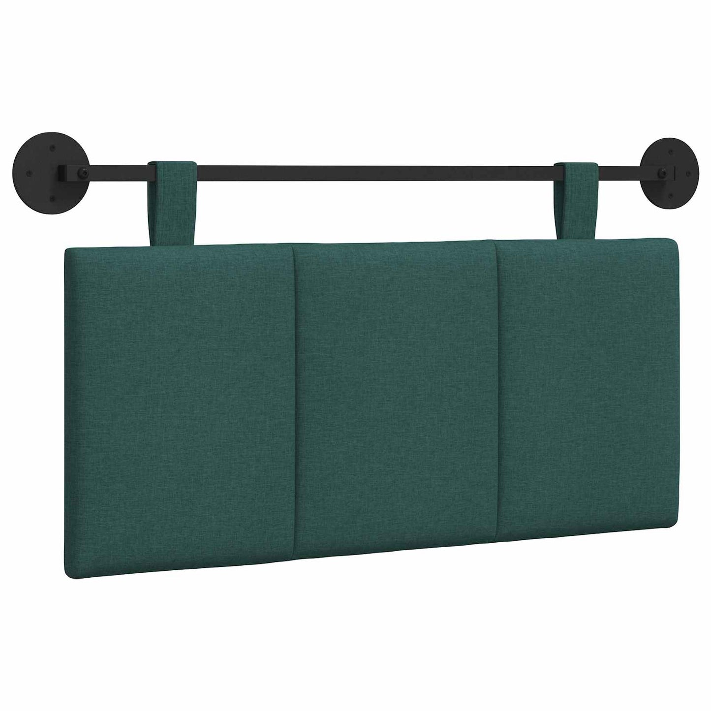Hangend hoofdbord Donkergroen Stof is nu te koop bij PeponiXL, paradijselijk wonen!