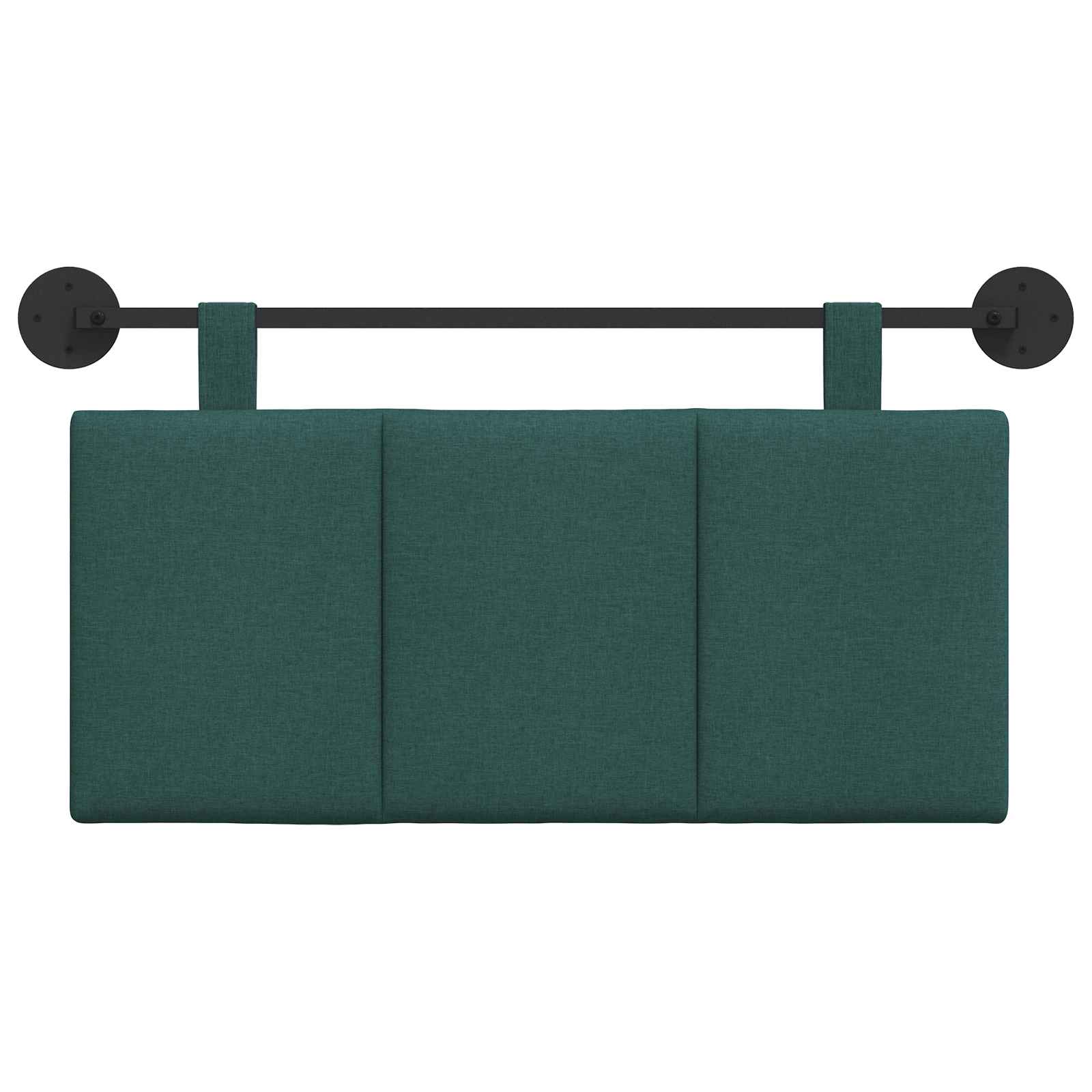 Hangend hoofdbord Donkergroen Stof is nu te koop bij PeponiXL, paradijselijk wonen!