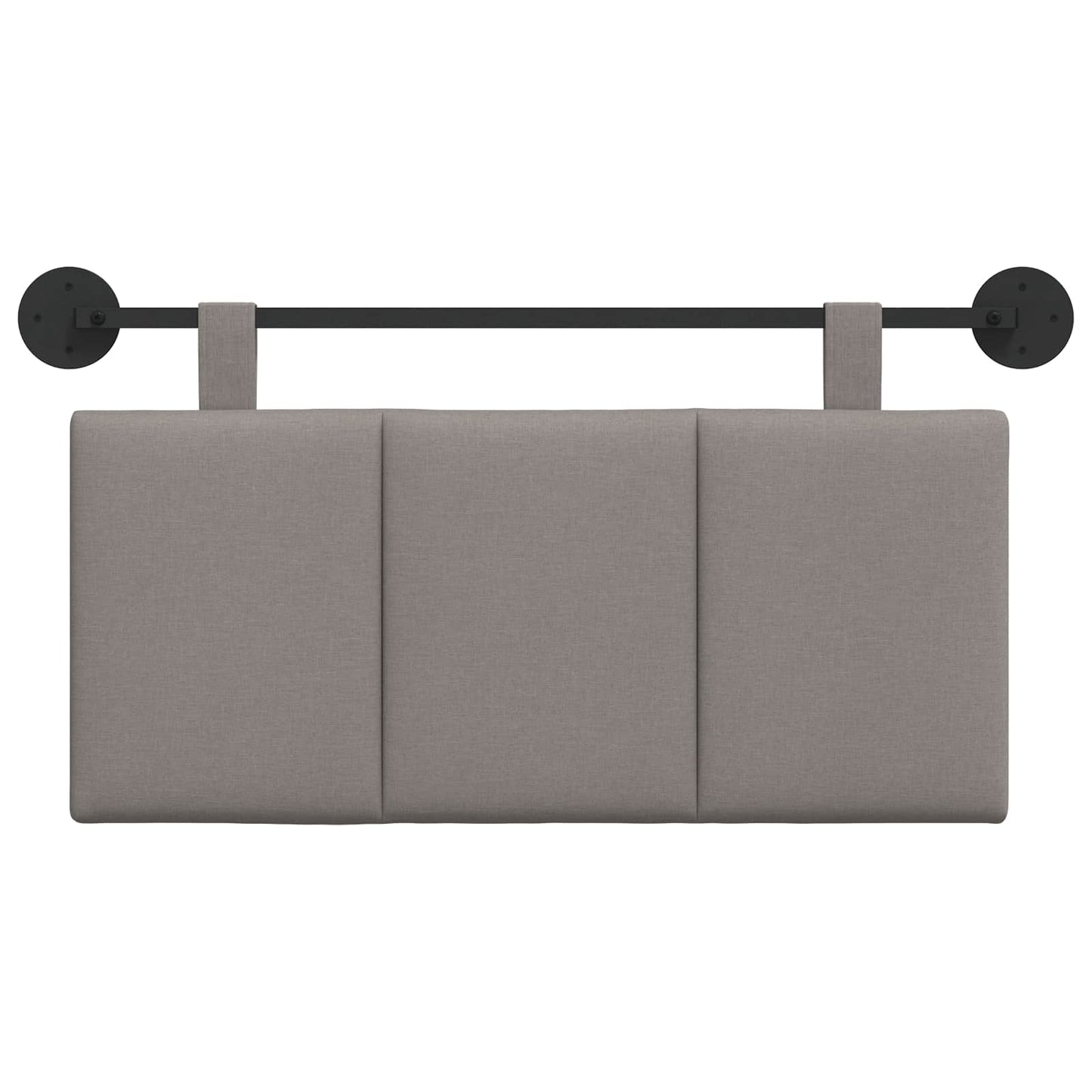 Hangend hoofdbord Taupe Stof is nu te koop bij PeponiXL, paradijselijk wonen!