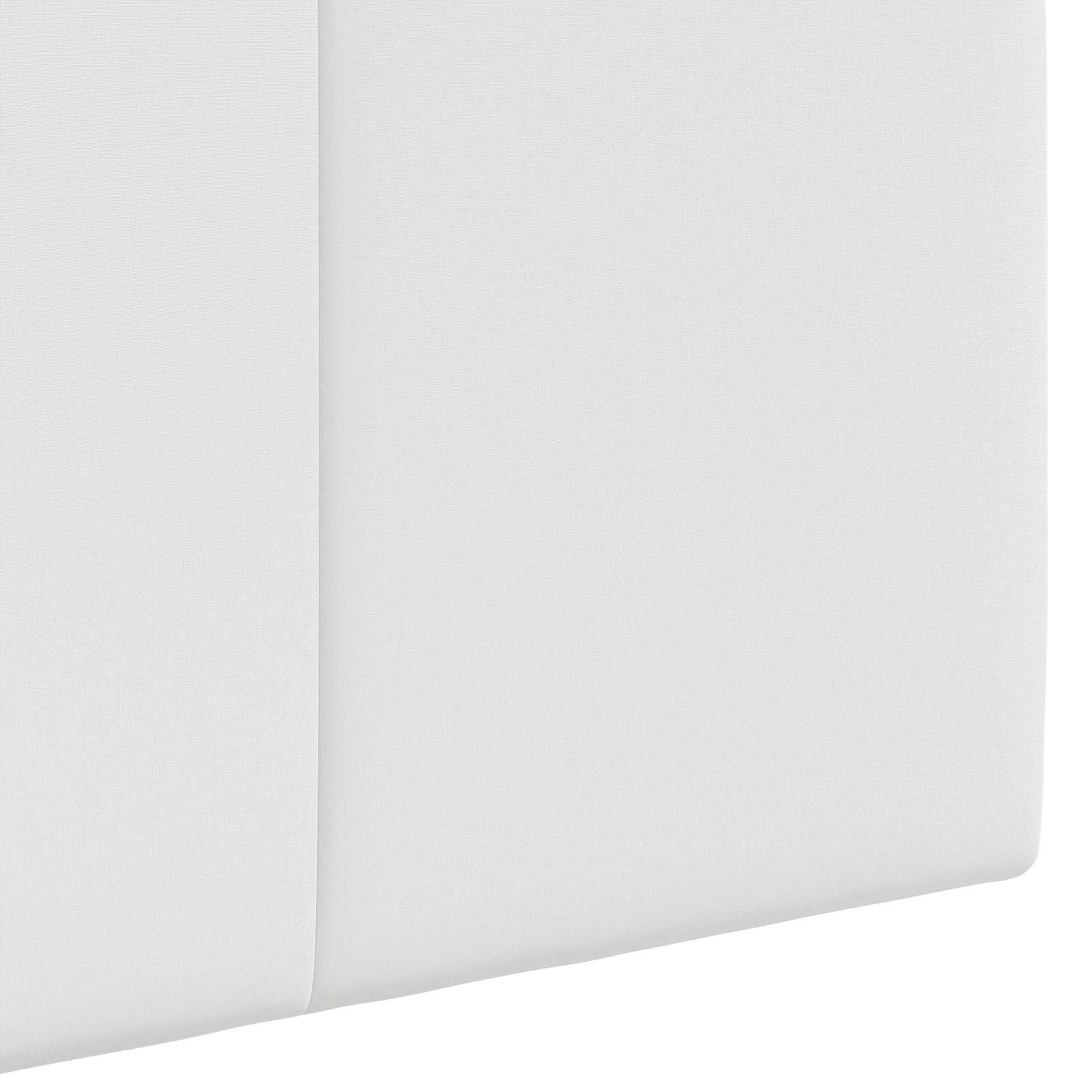 Hangend Hoofdeinde Wandgemonteerd Wit 90 x 55 x 5 cm Stof is nu te koop bij PeponiXL, paradijselijk wonen!